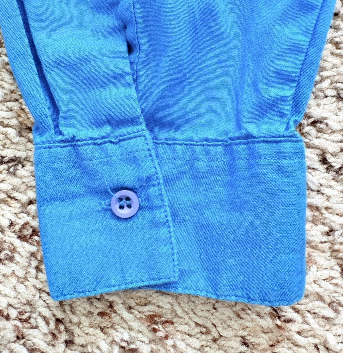 Vtg Wrangler Bowie Style Satin Lightning Bolt Western Shirt Womens Medium