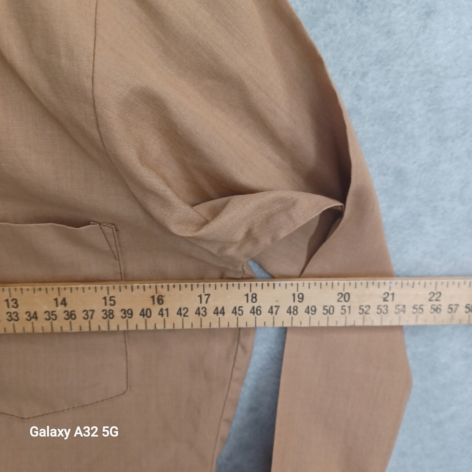 Vintage GoldenLine Perma Press Shirt Women Size 14 See Measurements Button 60s