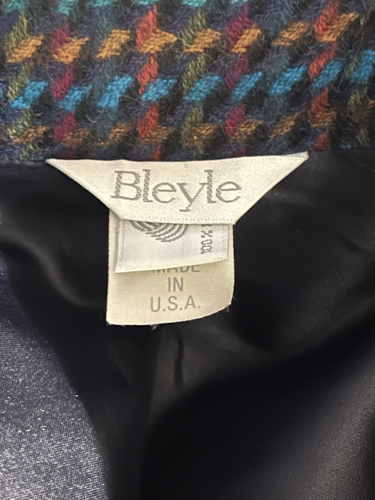 Vintage Bleyle Women’s Blazer Jacket 100% Wool Size 10