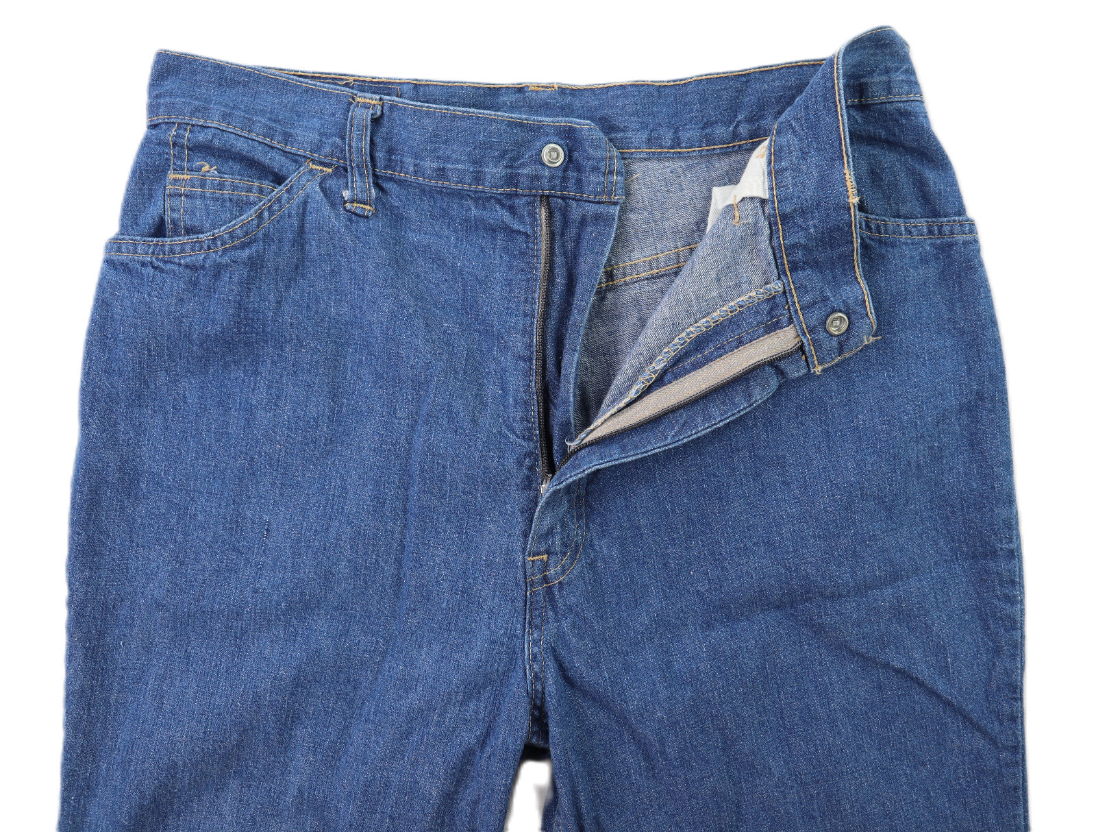 Vintage 70s LEVI’S LEVIS USA Women’s 31 x 33 10 Blue Denim Wide Flare Leg Jeans