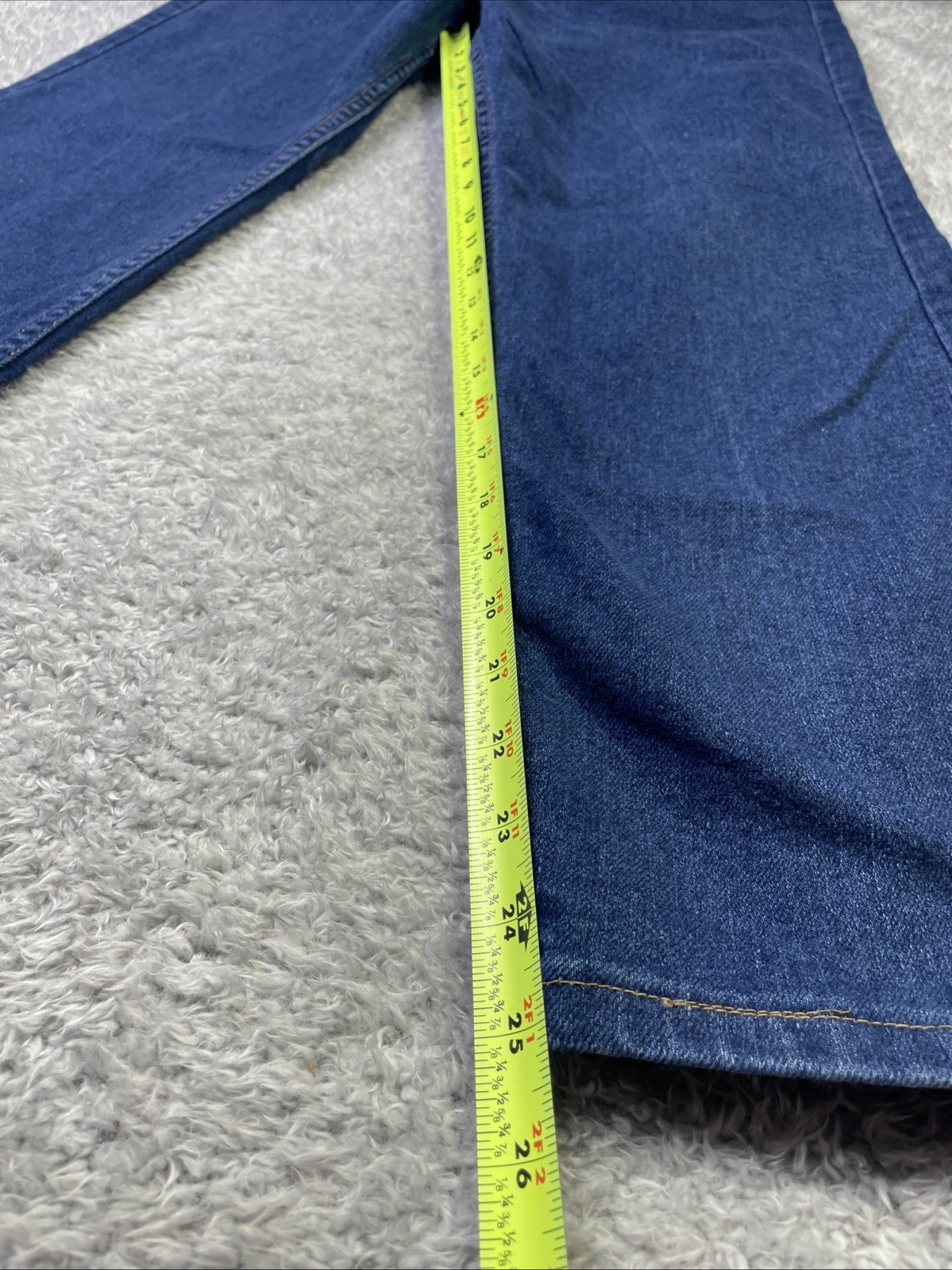 Vintage 70s „lady maverick” Women’s High Waist Denim Stretch Jeans 26×25