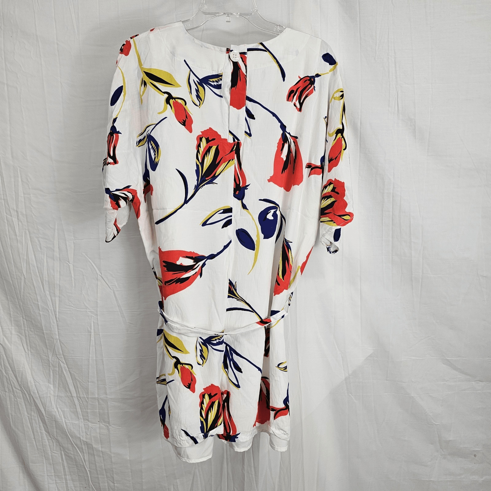 Corey Lynn Calter Anthropologie Reva White Floral Romper Women’s Size Small