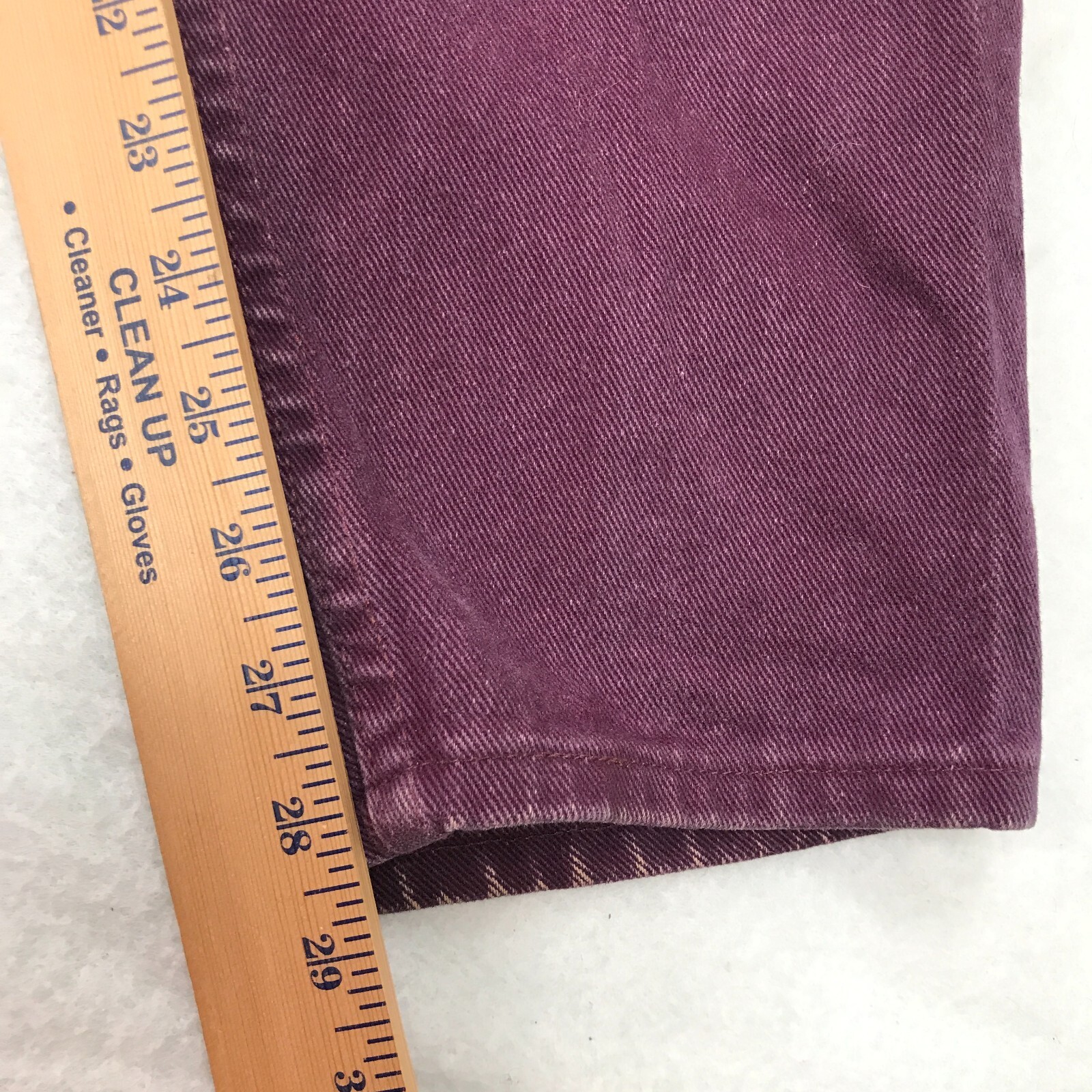 Vintage Wrangler For Her Jeans Womens 16 (30×28.5) Purple Faded Mom Tapered USA