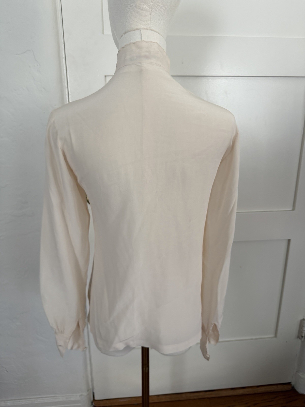 1960s silk blouse