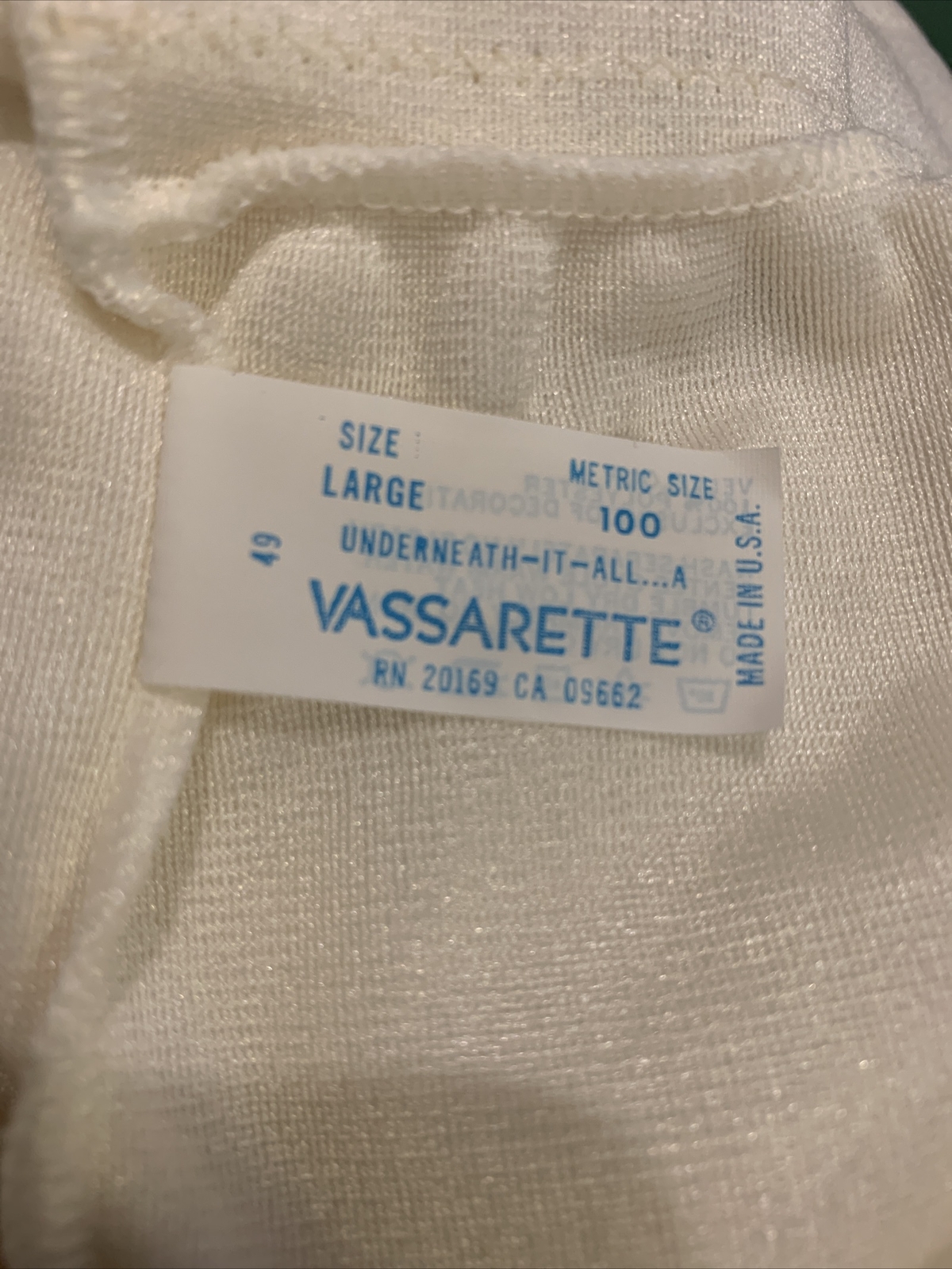 Vintage Vassarette Half Zip Cream Long Maxi Bathrobe Robe L Large With Lace 80’s