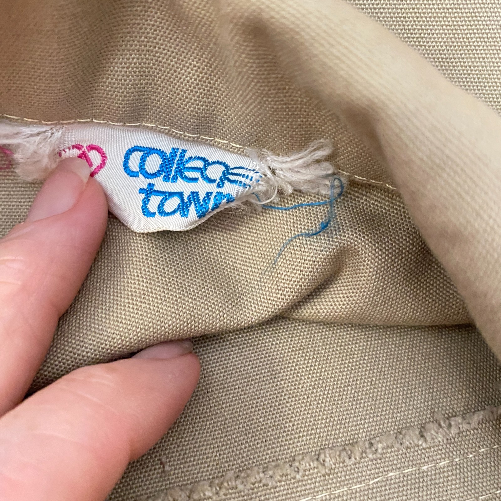 Womens 1970s Spring Jacket Tan Size XS