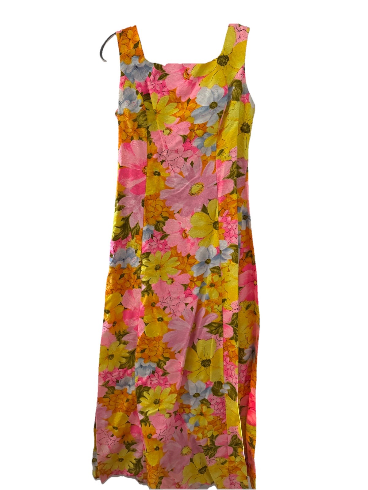 Tori Richard Honolulu for the Holiday shop Vintage Floral Dress Maxi 1970s s/m