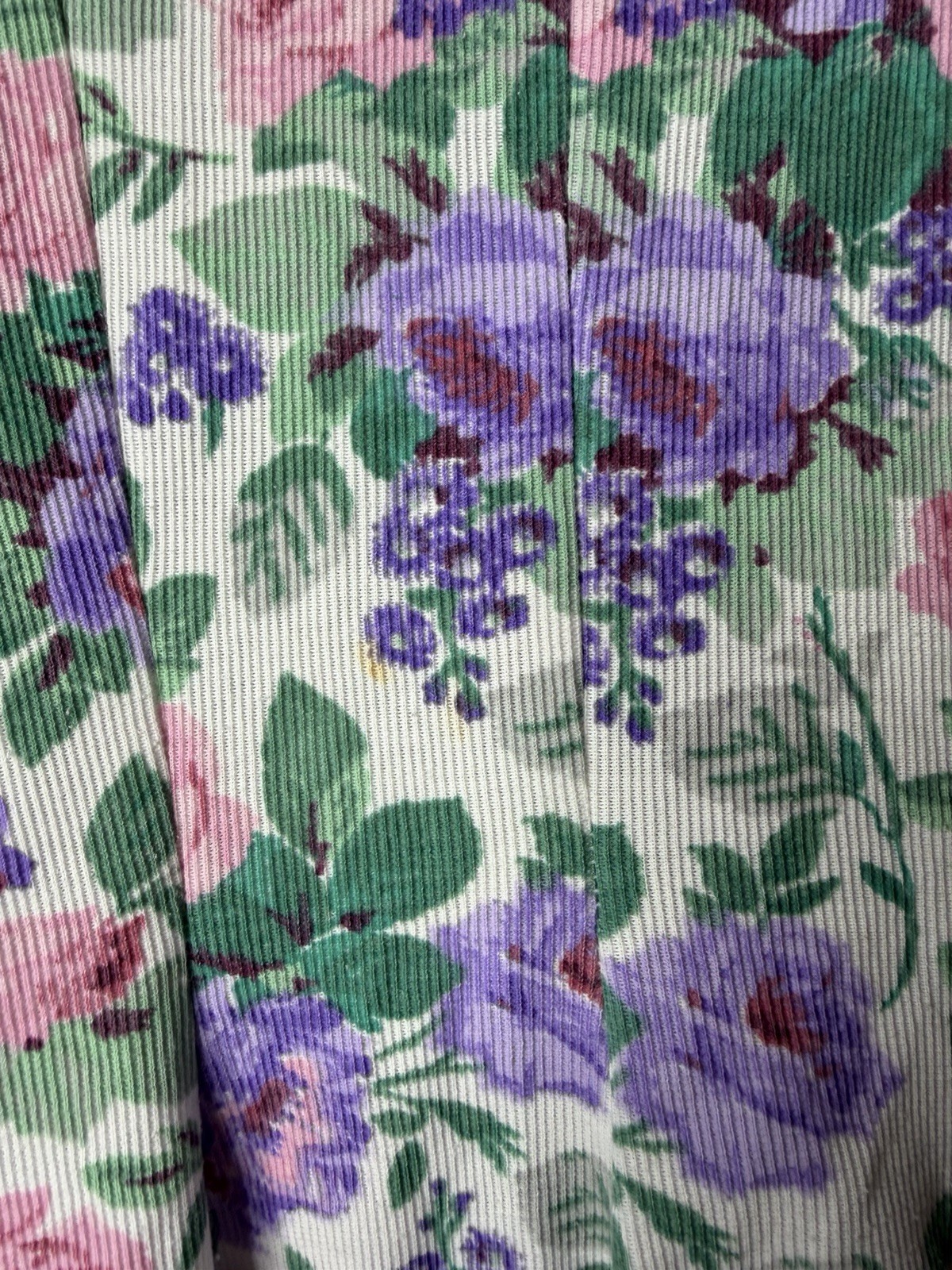 vintage 80s 90s ALL THAT JAZZ Rose buttons Shirt Blouse top Pink White