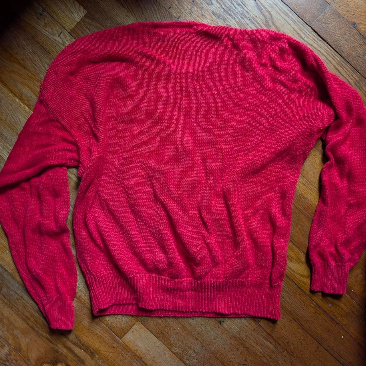 Vintage 80s Christmas sweater size L (14-16) ugly sweater