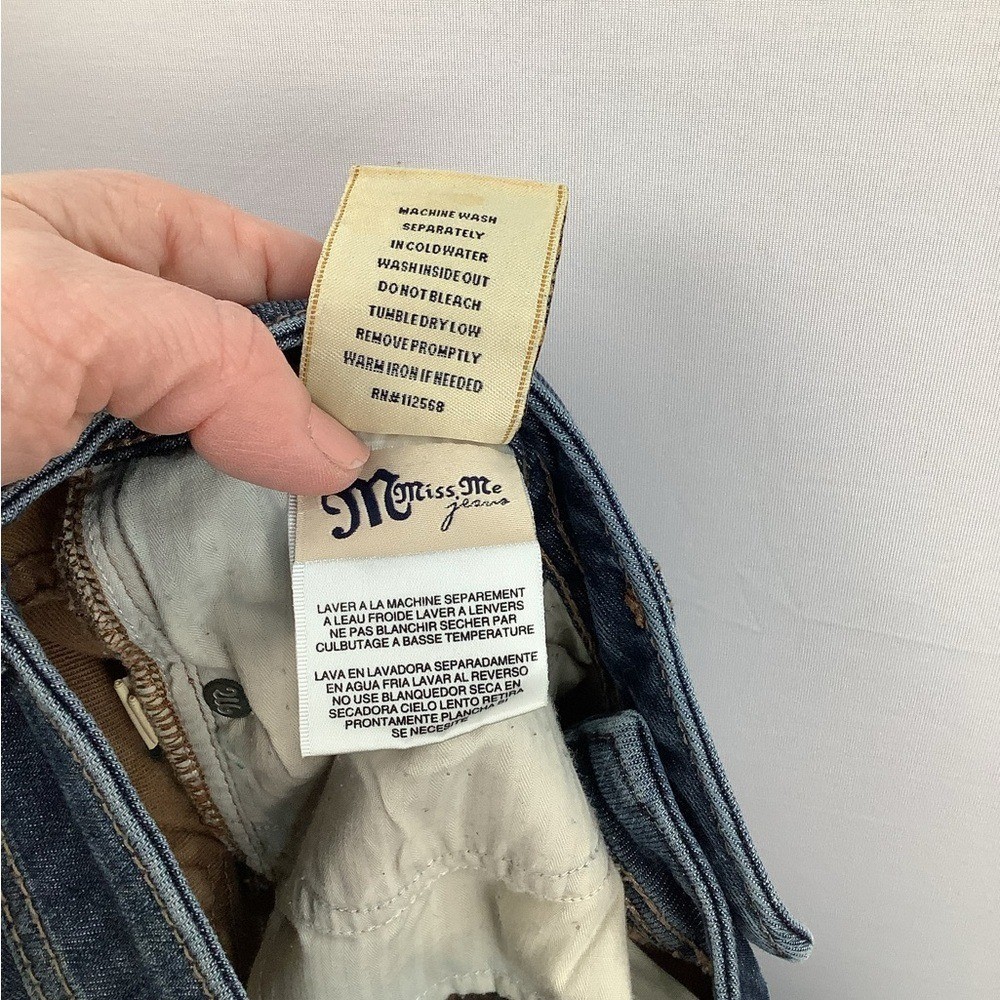 Miss Me Women’s Cropped Jeans Vintage Y2K size 27