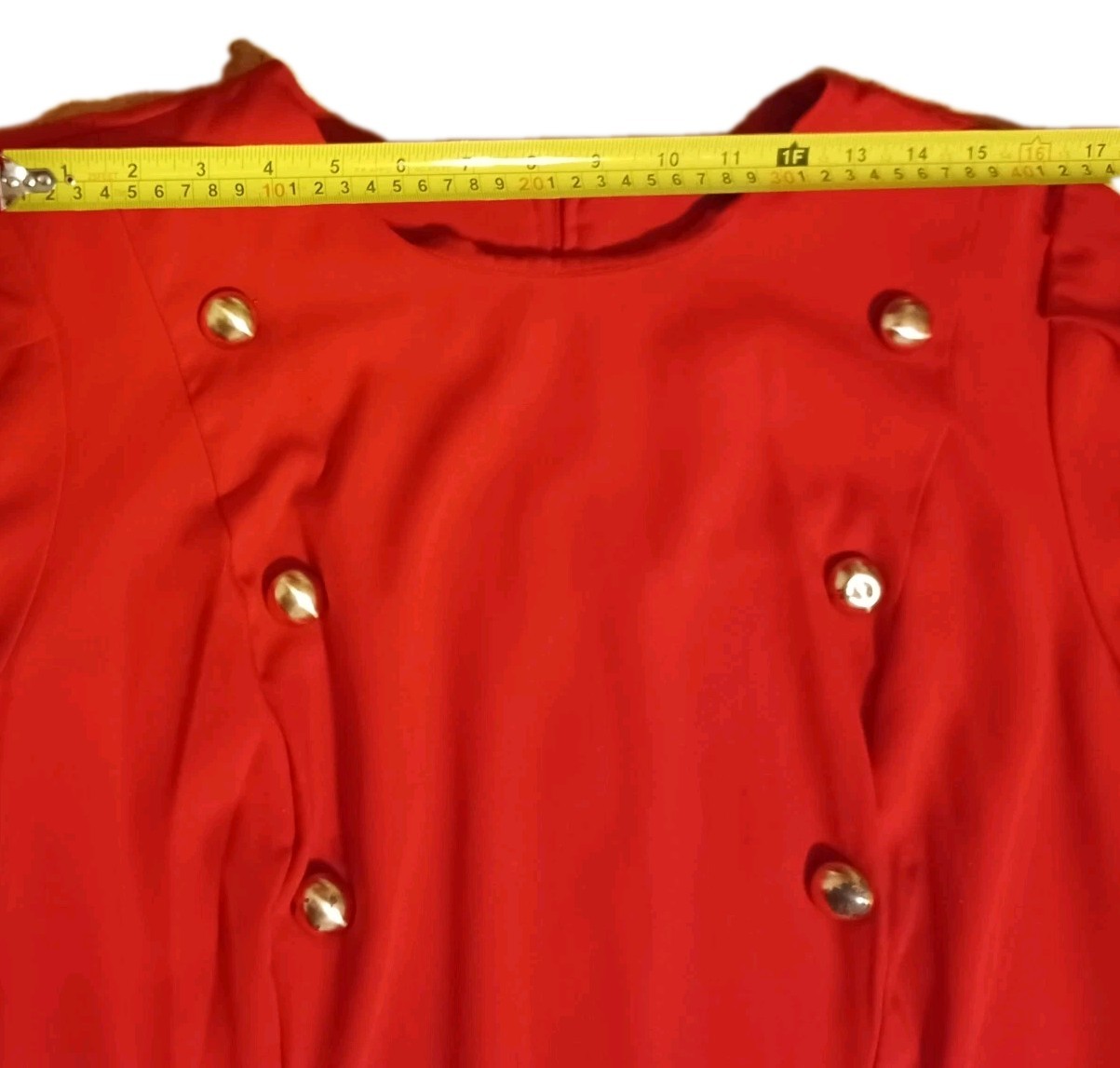 Vintage Ari’s Korner Red Maxi Dress With Button Details – Plus Size 20
