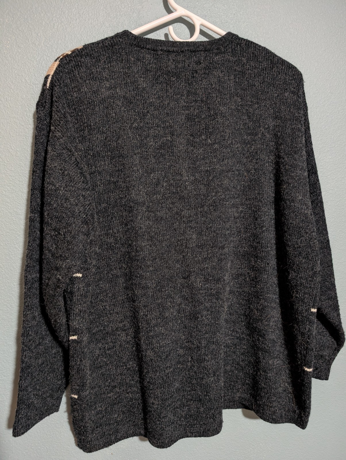 Vintage 90’s Chrysantheme Grandpa Cardigan Nautical Metal Buttons Cozy Sweater