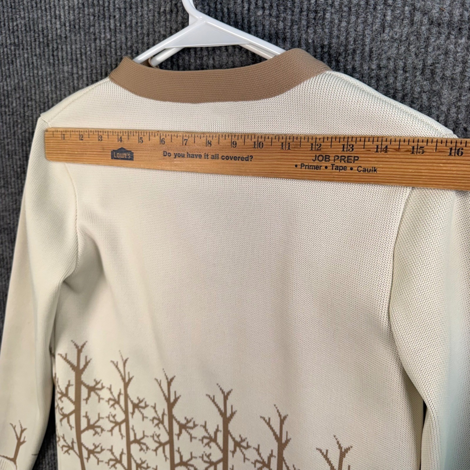 Vintage Cottagecore Tree Knit Twinset Fairy Grunge Grandpa Core Sweater Set
