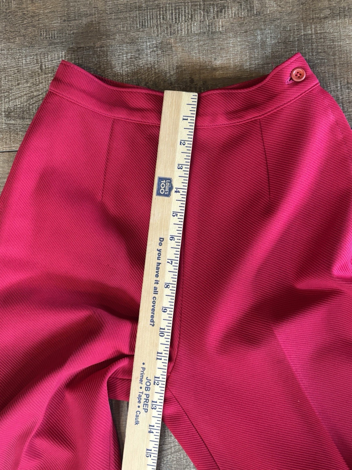 Vintage 1970s Womens Pant Suit Set Houndstooth Bell Bottom Pants Homemade