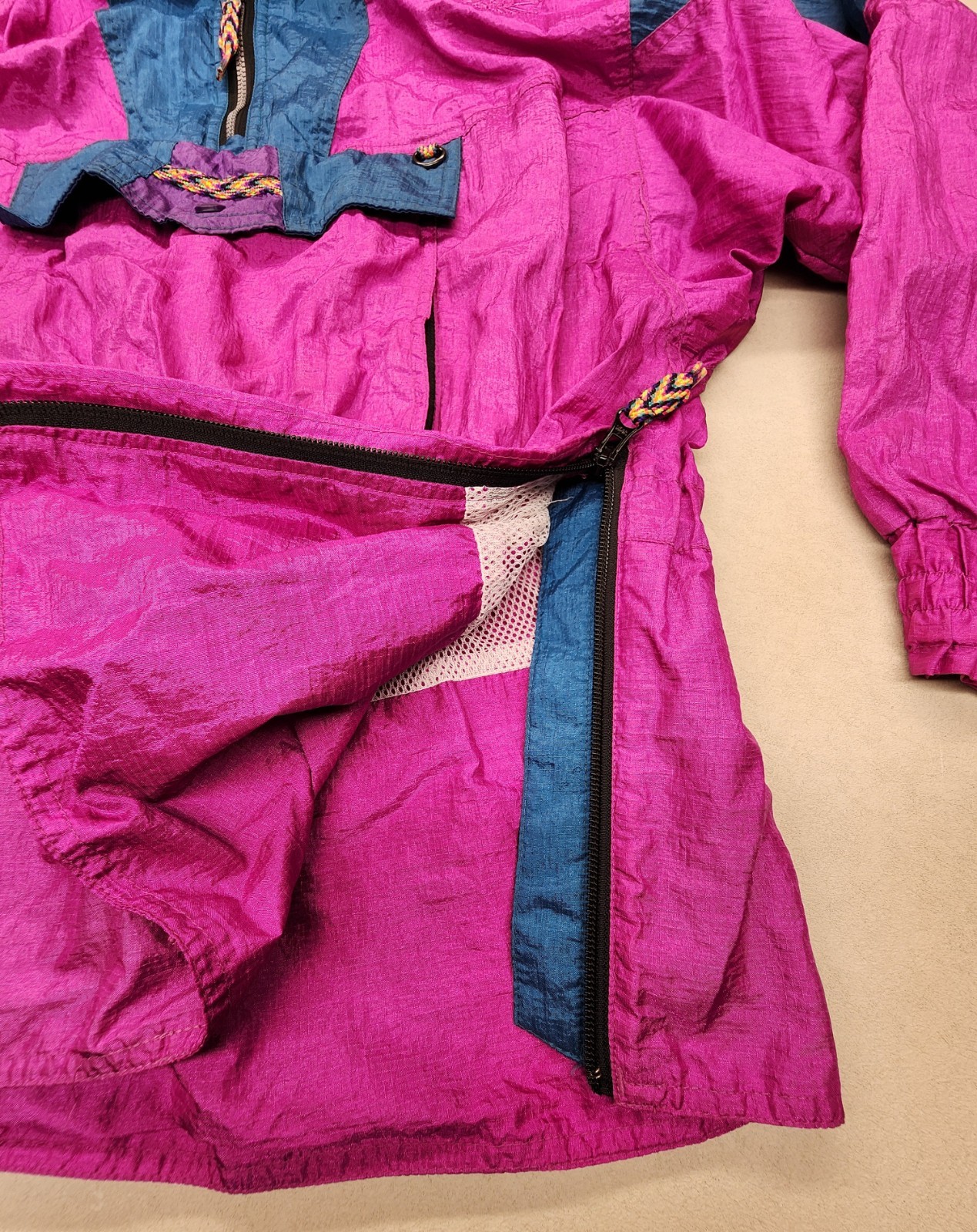 Helly Hansen Womens Pullover Windbreaker Ski Snowboard 90’s Vintage Jacket