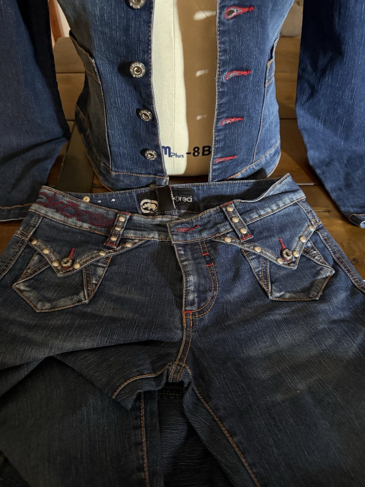 Vintage Ecko Red Brand Women’s Jean Pant Set