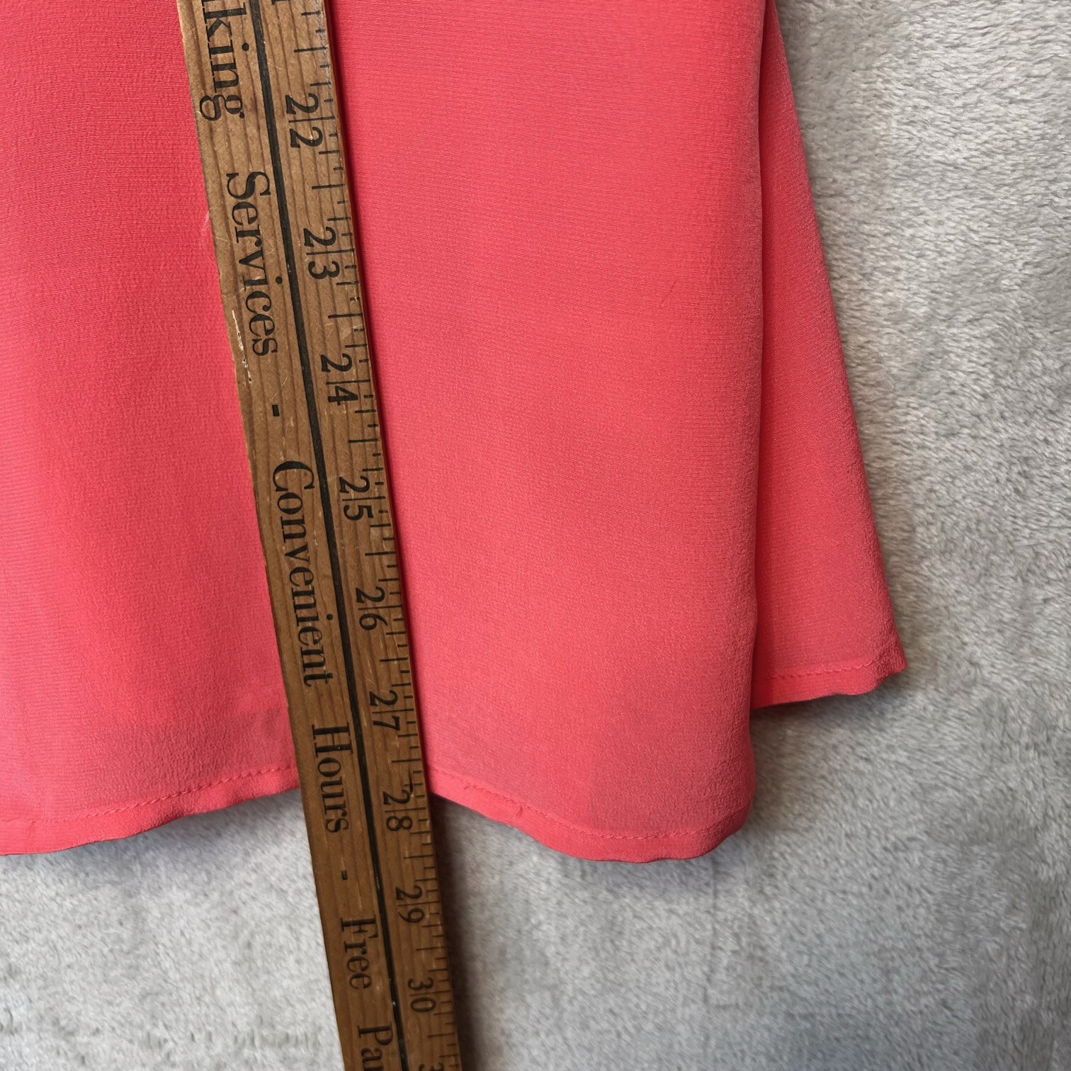 David Hollis Silk Top & Shorts Set 2 Piece Womens Small Coral Pink 90s y2k