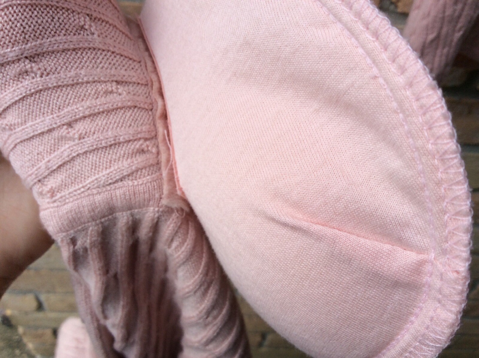 VTG 90s Dana Buchman Pink SILK/ CASHMERE Twin Sweater Set Sz P Petite Y2K