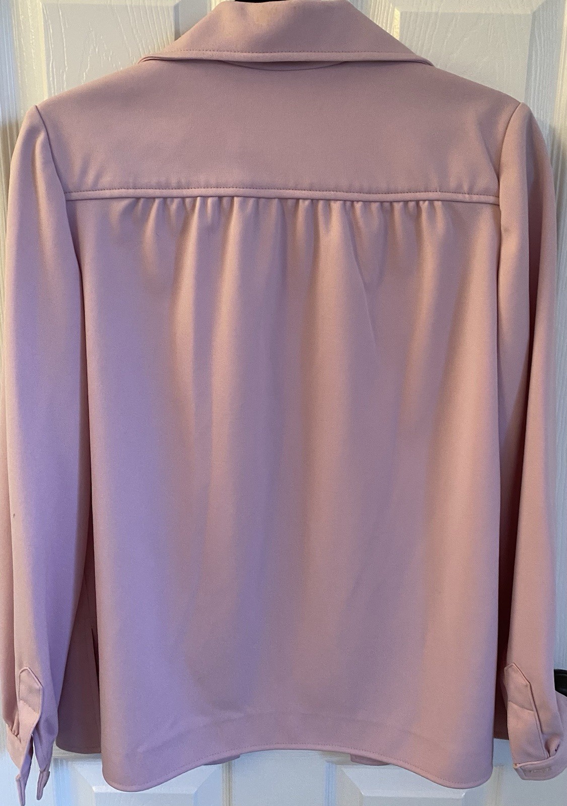 Vintage Givenchy Sport Jacket 1970s-80s Pastel Pink Blouse Jacket Paris NY Label
