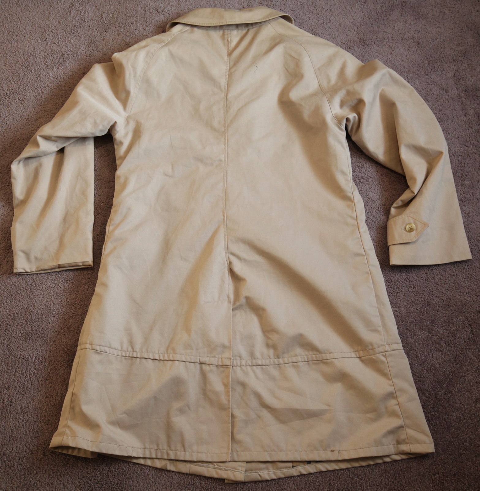 Vintage Burberrys Trench Coat *Altered, shortened* Made in England
