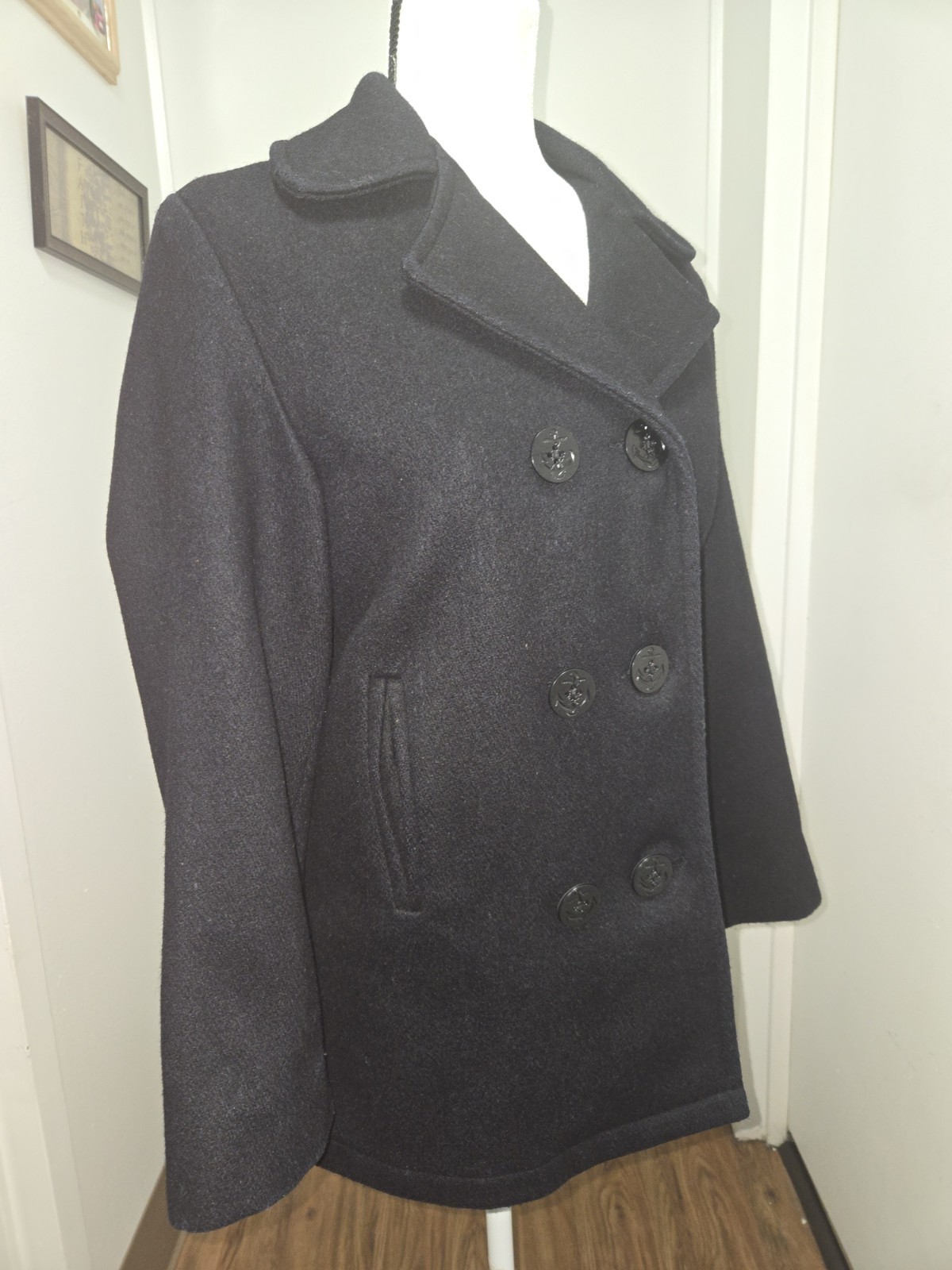 Woolrich Vintage Womens Peacoat Size?