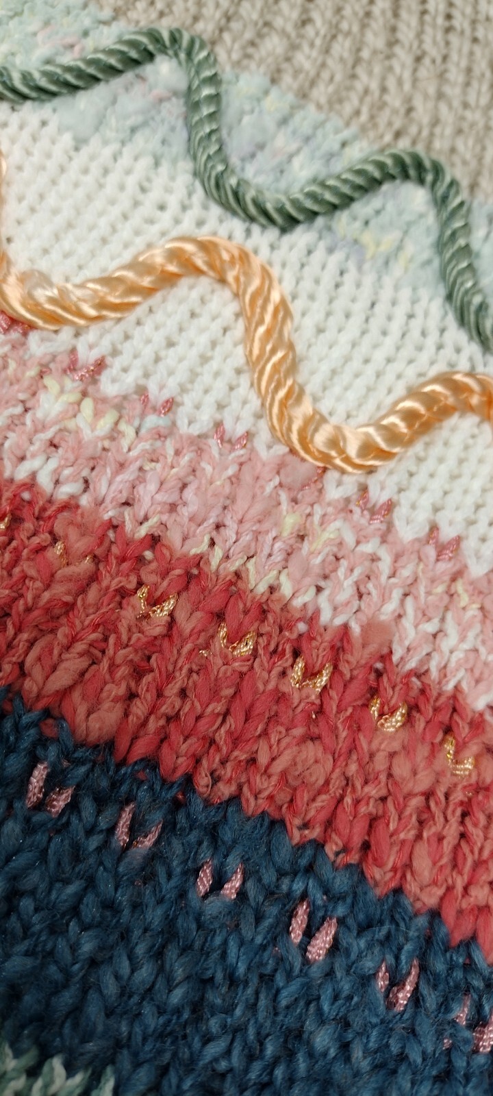 Knit Epic 1980s Pullover Top Vest Sweater Cords Koret Golden Girls Pastels 90s