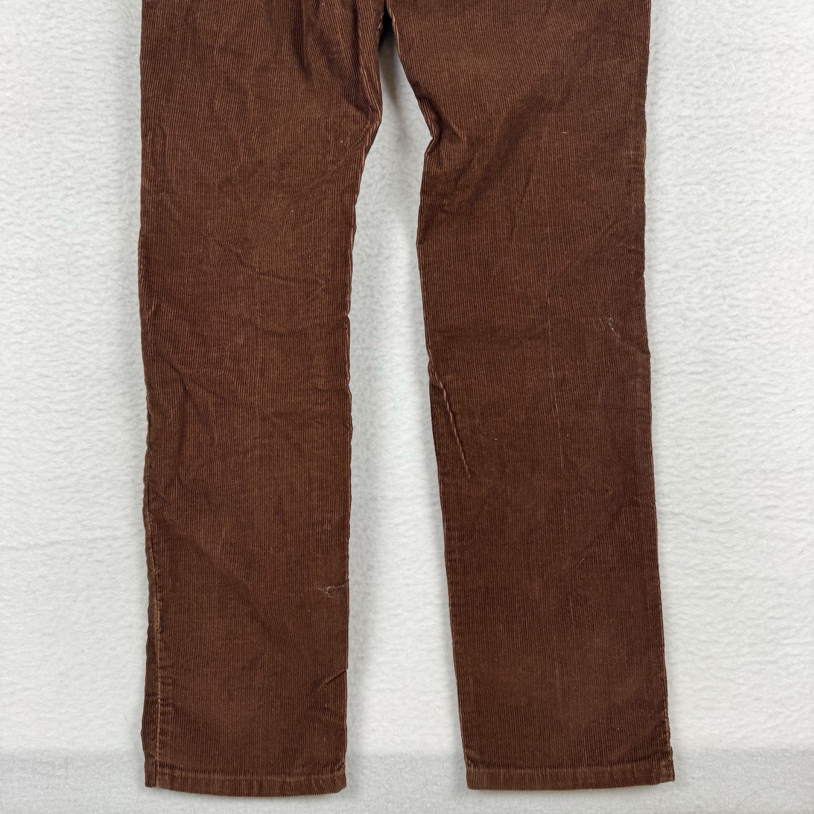 Vintage 80s Levis Womens 5 (~25×30) Brown Corduroy Talon 42 Zip Pants 1985