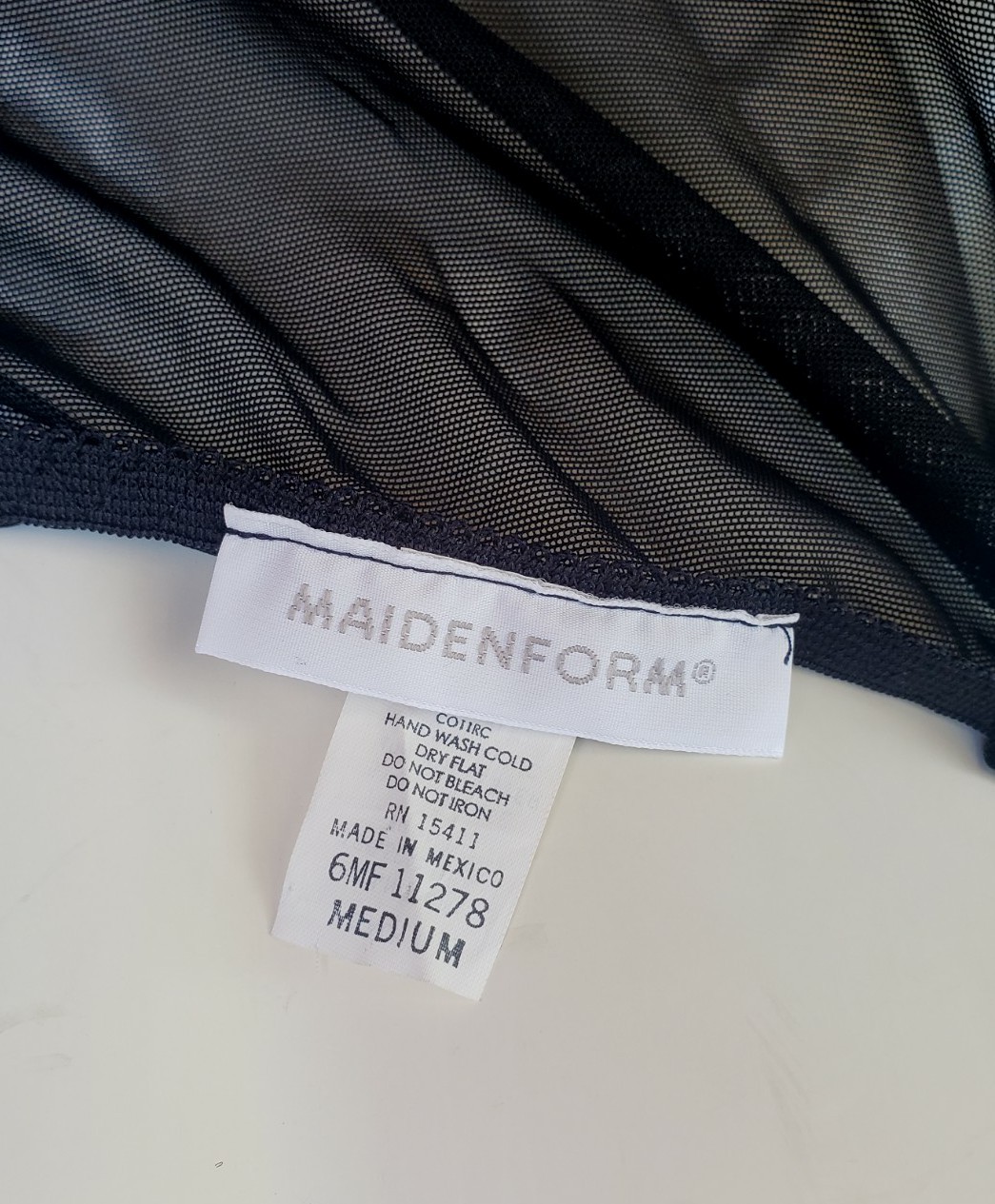 Vintage MAIDENFORM Velvet Silver Metallic Mesh Teddy Playsuit Size Medium Black
