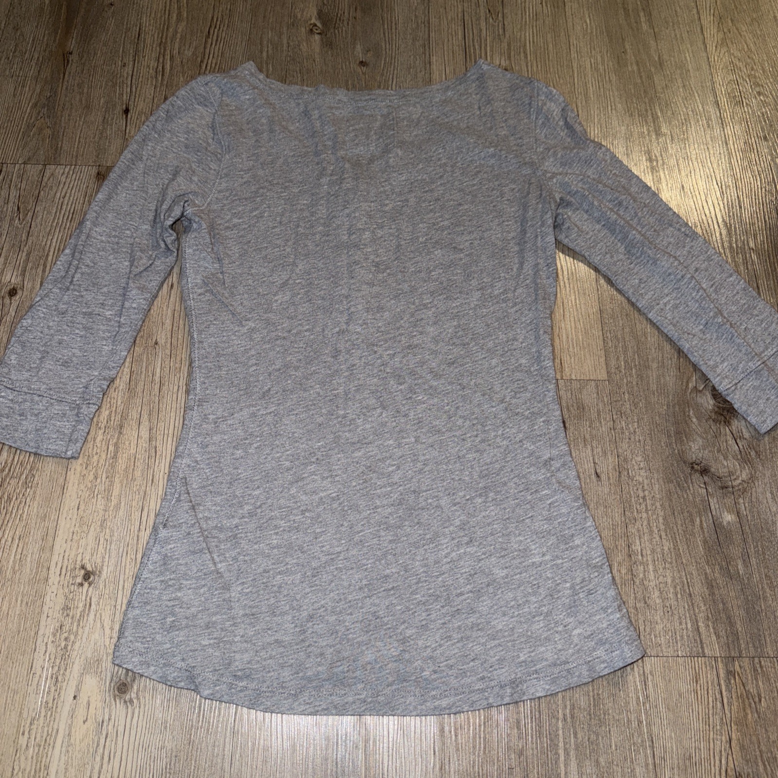 Vintage Abercrombie & Fitch Women’s Shirt 3/4 Sleeve Top Size XS Bella Swan Y2K