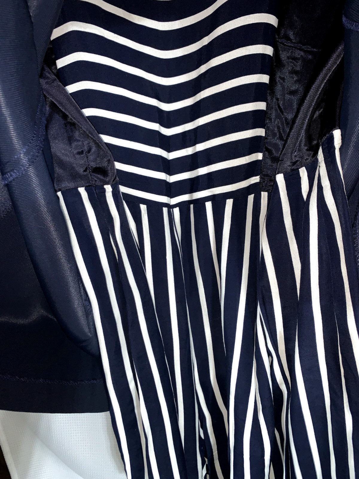 John Roberts Vintage 1980’s Navy Blue Nautical Theme Romper Size 13/14