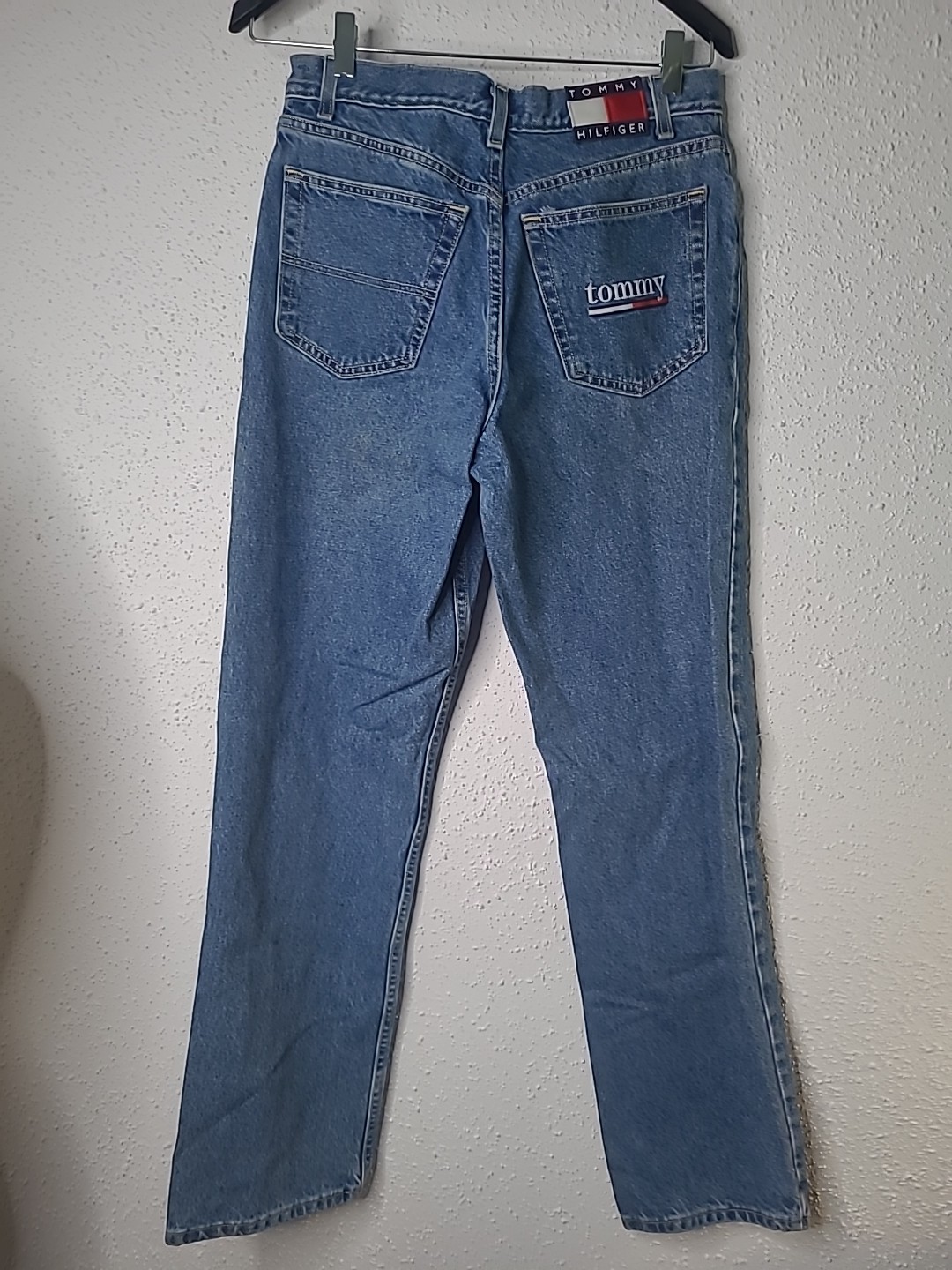 Tommy Hilfiger Vintage Y2K 1999 Relaxed Jeans Women’s 9 / 32 Inseam Made In USA