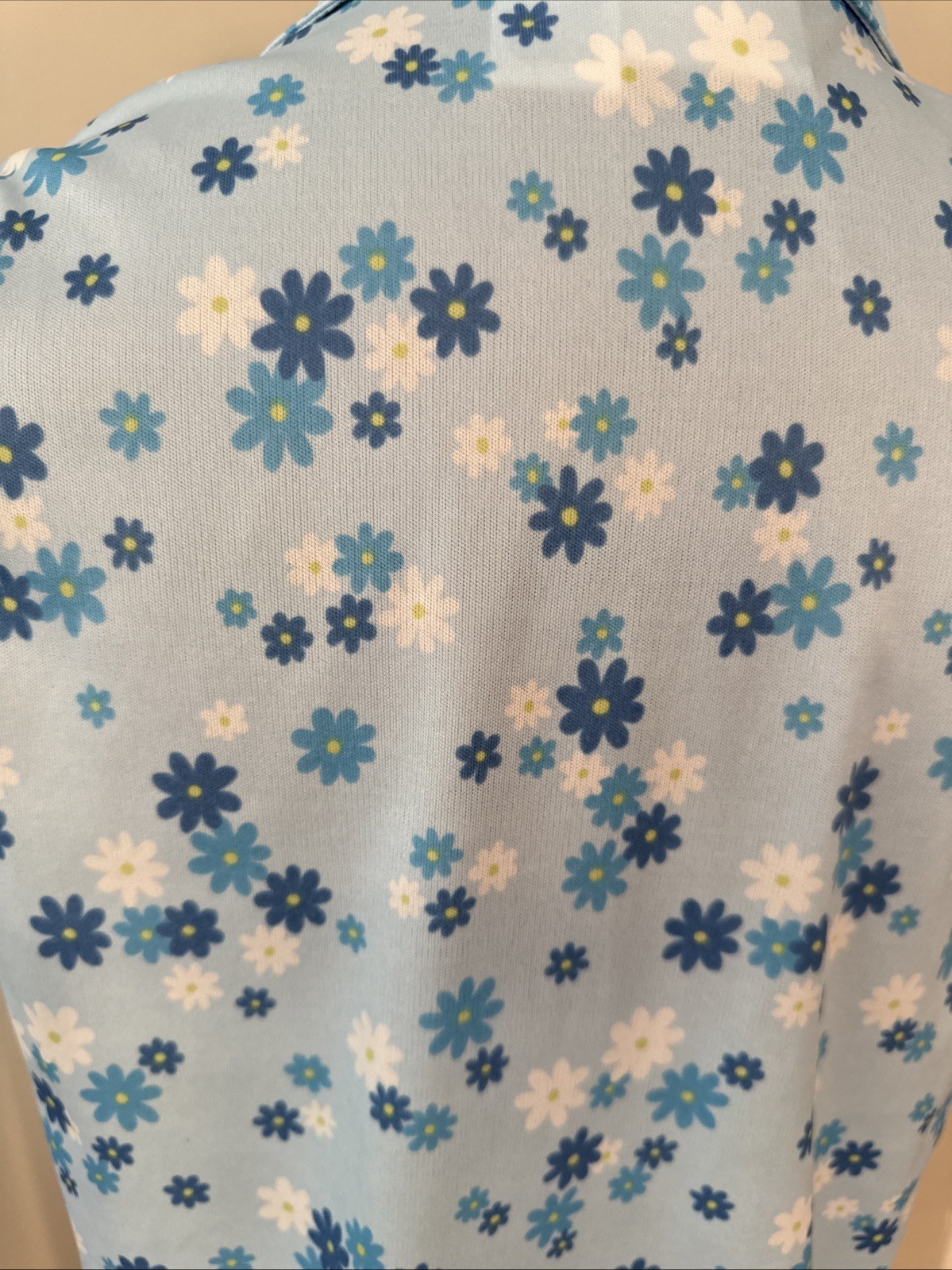 Vintage Xhilaration 90’s Does The 60’s Tank Blouse Groovy Flower Power USA XL