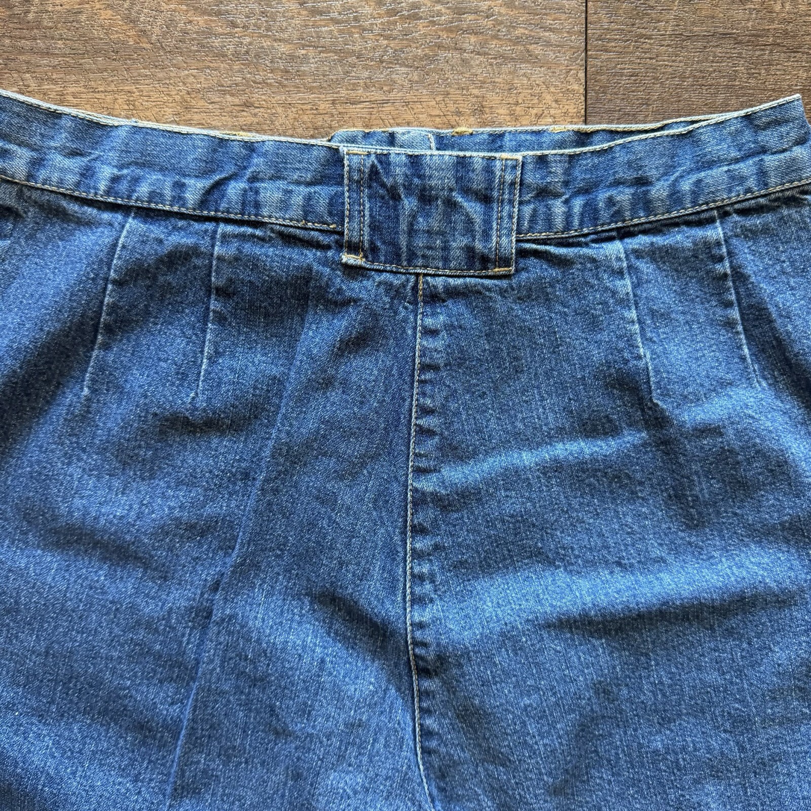 Vintage Womens Size 10 LA Blues High Rise Y2K 2000’s Glam Summer Jean Shorts