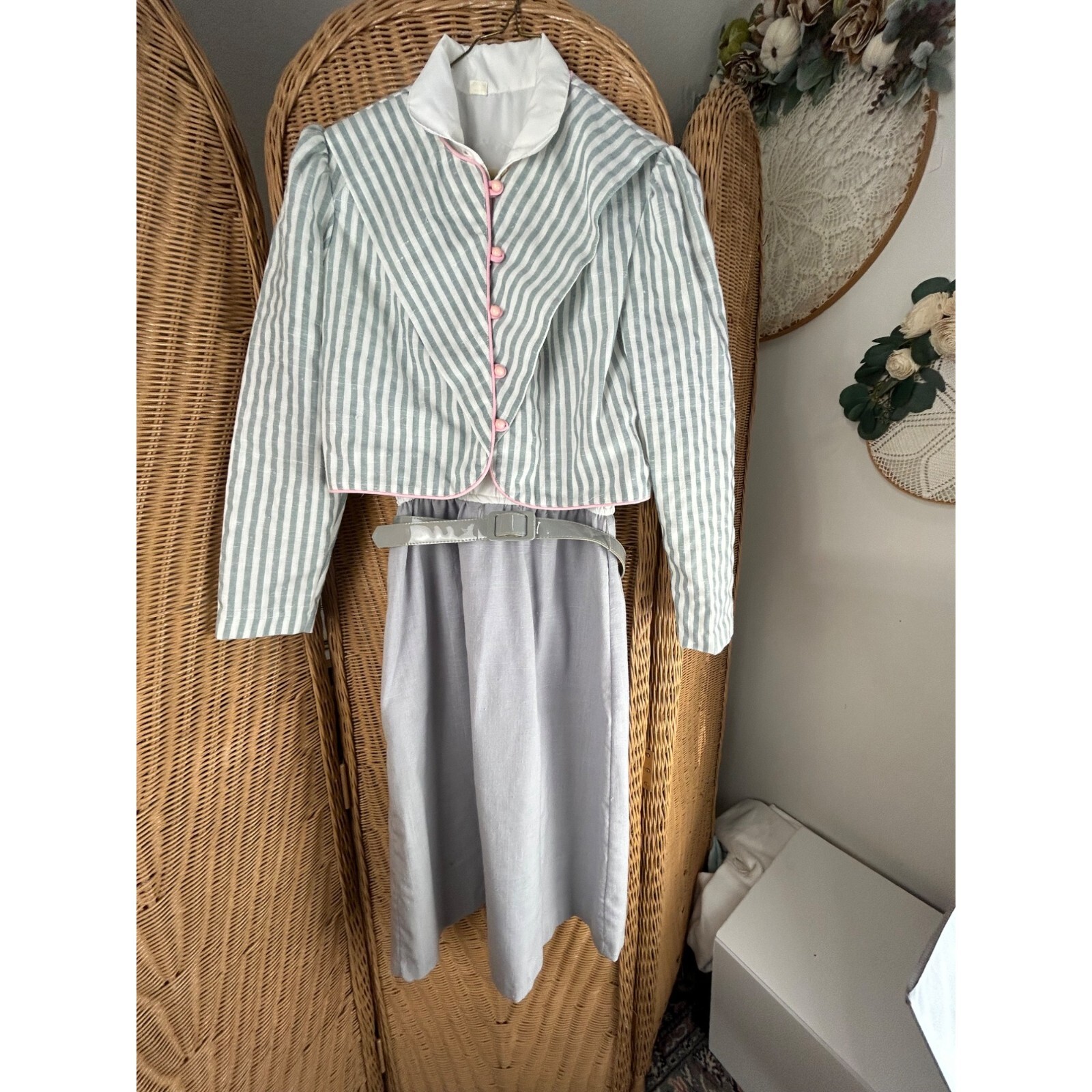 Vintage dress suit 80’s John’s Girls secretary geek