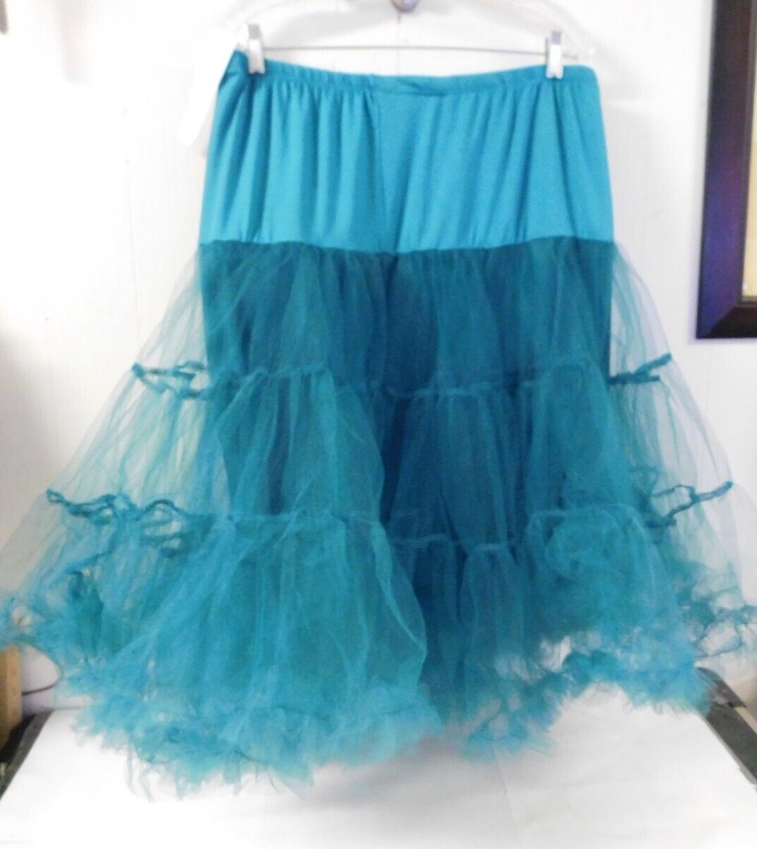 Lindy Bop Emerald Green Crinolin Petticoat Slip sz XL – 4 XL New with Tag