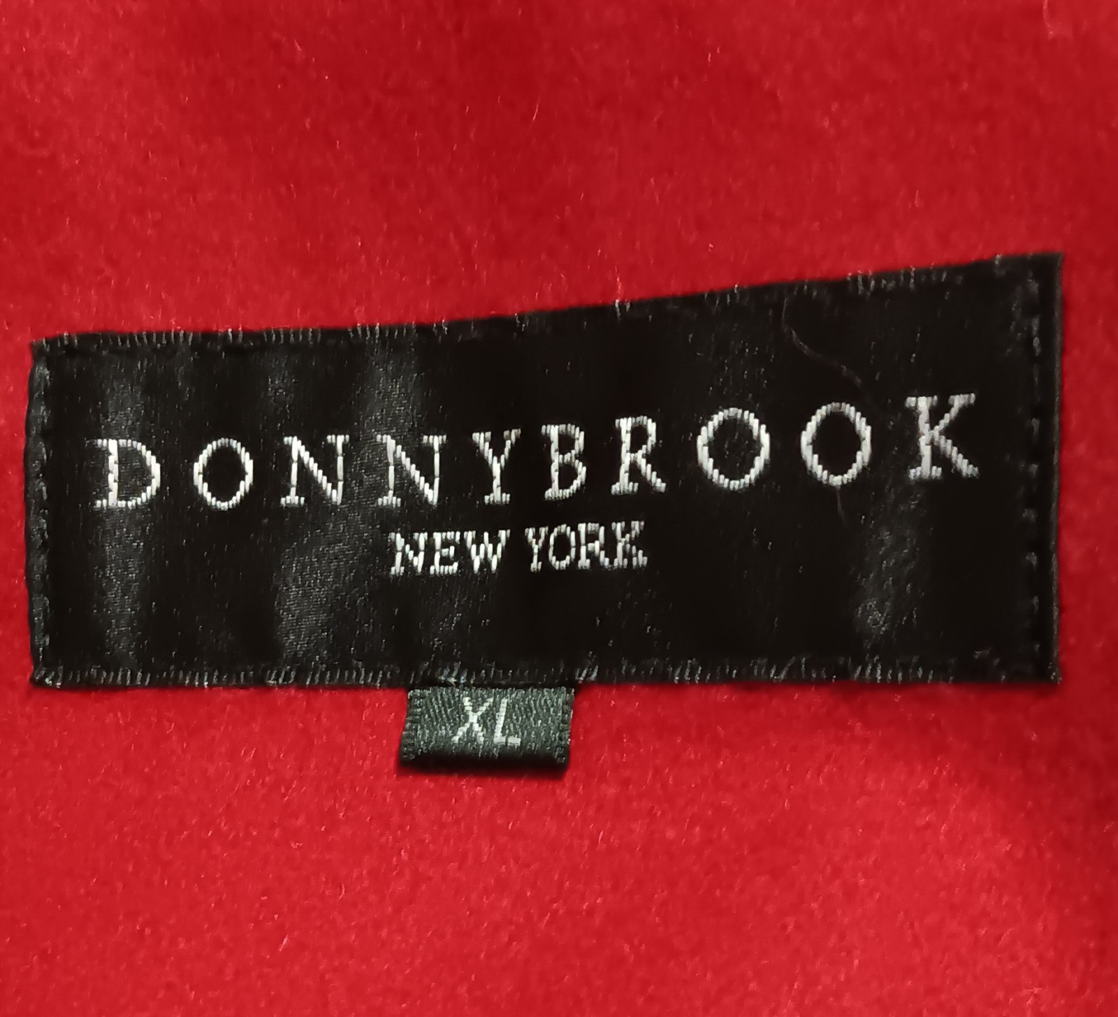 Vintage 90’s DonnyBrook Donny Brook New York Red Wool Coat Woman Sz 2X EUC