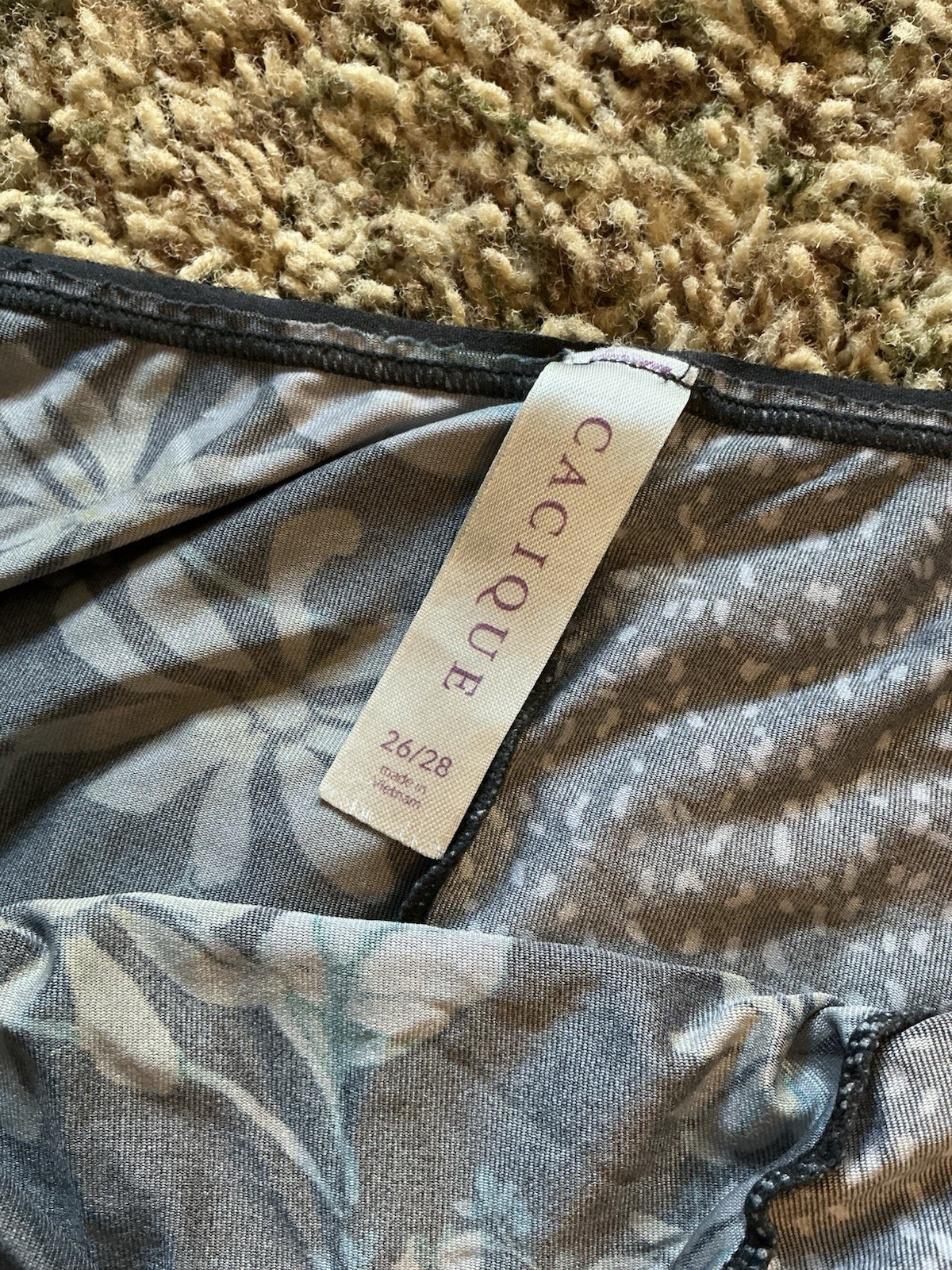 Vintage Cacique Full Brief Panties Plus Size 26/28