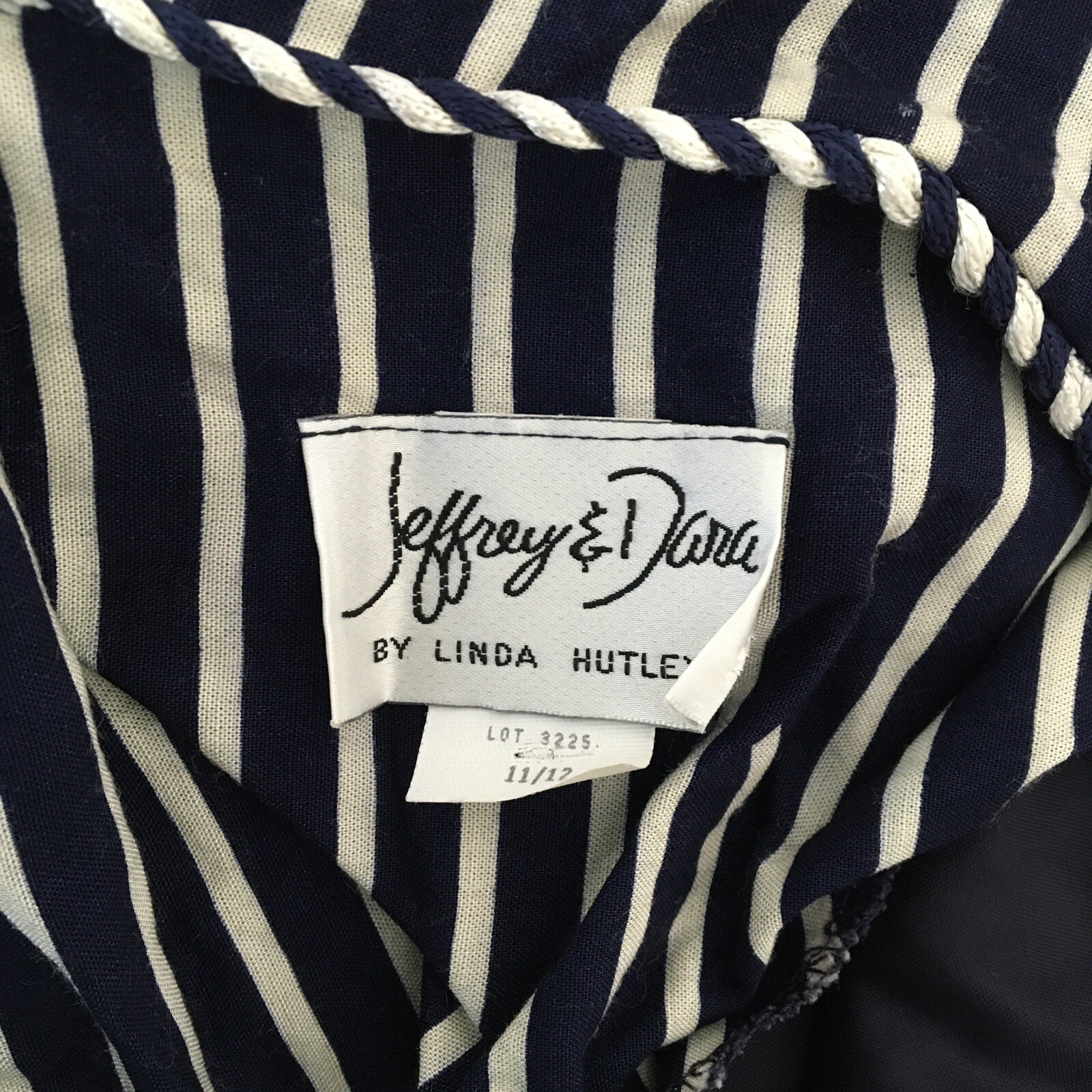 Jeffery and Dara Polka dot striped floral jacket shrug cardigan VTG 80s 11/12