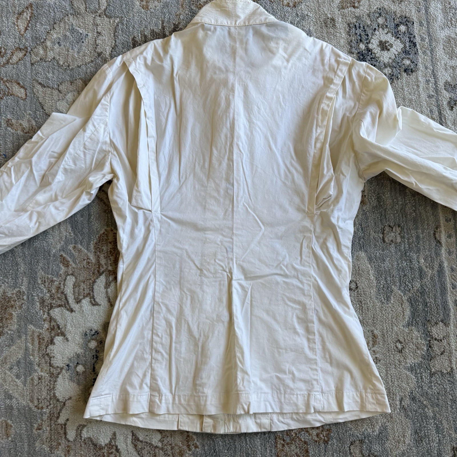 Vintage Ralph Lauren 1993 Tennis Jacket Women’s Sz 8 90s White RARE Sports Zip