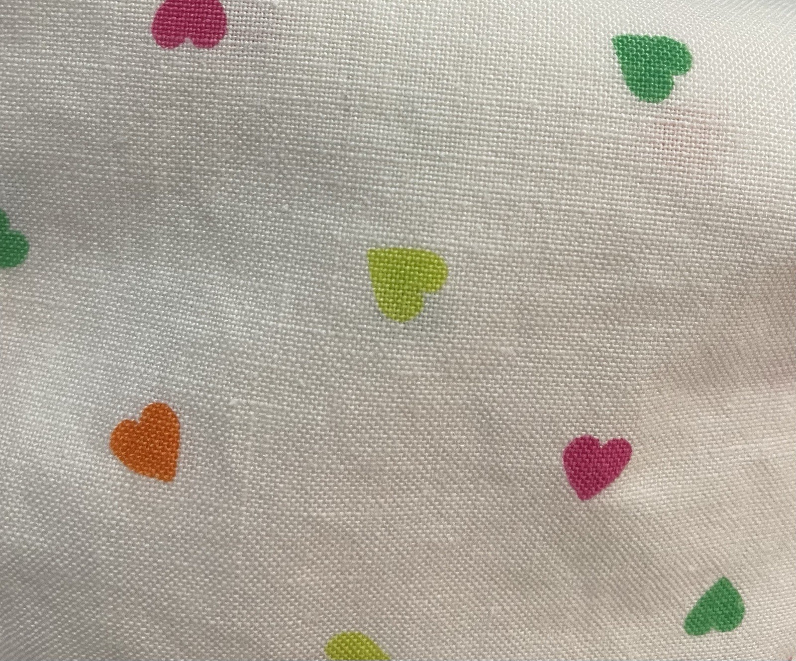 Vintage 1980s Catnip Brand Cotton AOP Hearts Baggy Fit Preppy Mall Rat Shorts