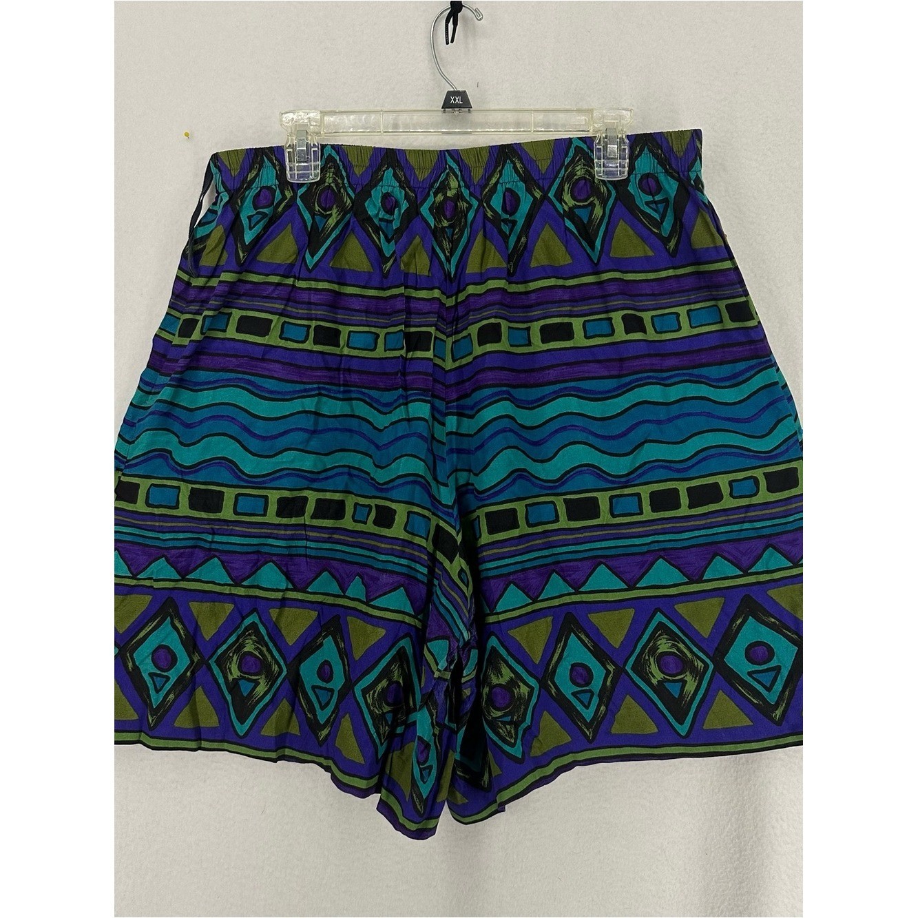 Vintage Lansford II Button Down Shirt & Shorts Set Women’s Size 16 Retro