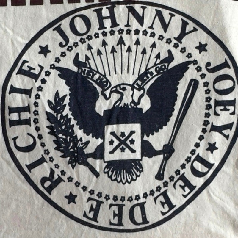 Vintage 1983 Ramones Baseball T-Shirt Kodel Tag Punk Rock Richie Authentic Tour