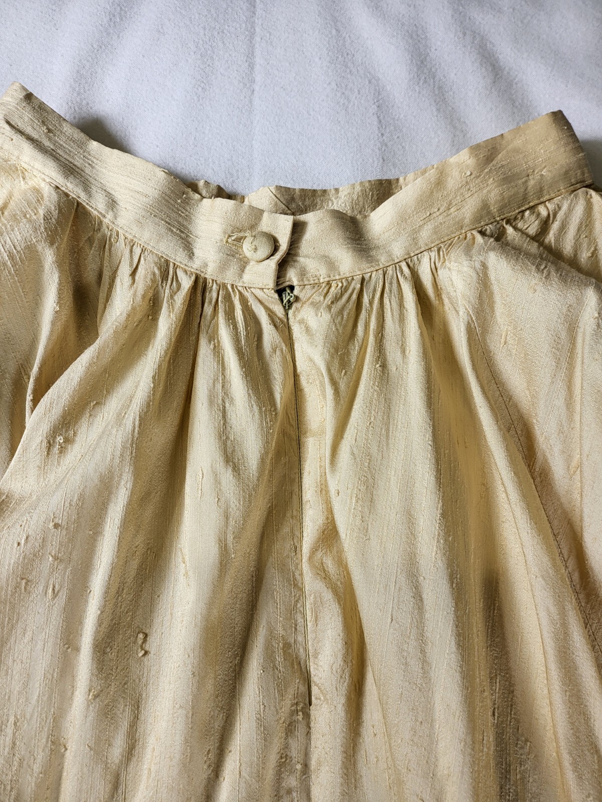 VTG Bonnie Strauss Corset Top and Silk Skirt floral Renaissance Theater Fairy