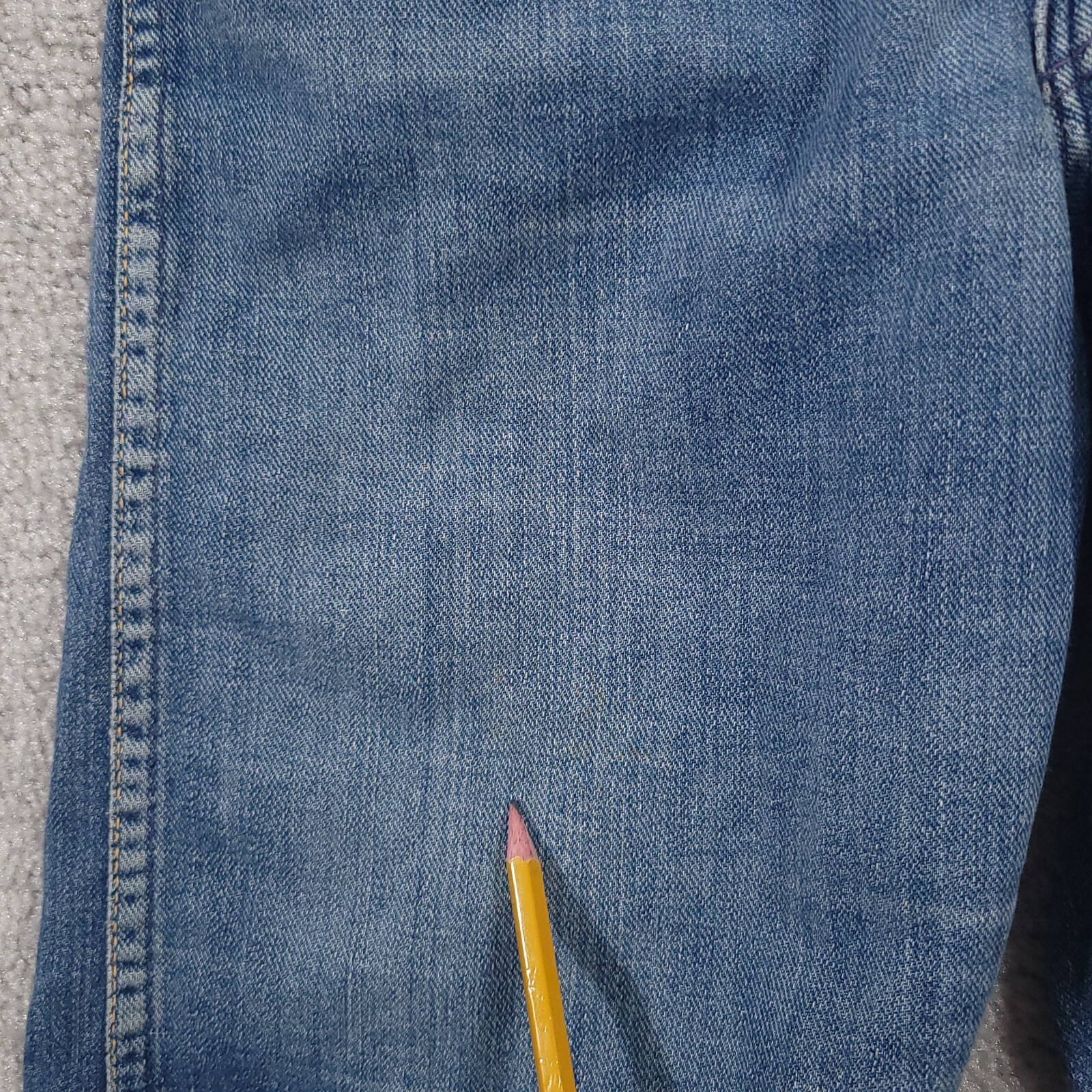 Vtg Wrangler Sanforized Blue Bell 50s 60s Jean Shorts Women’s Misses 12 USA FLAW
