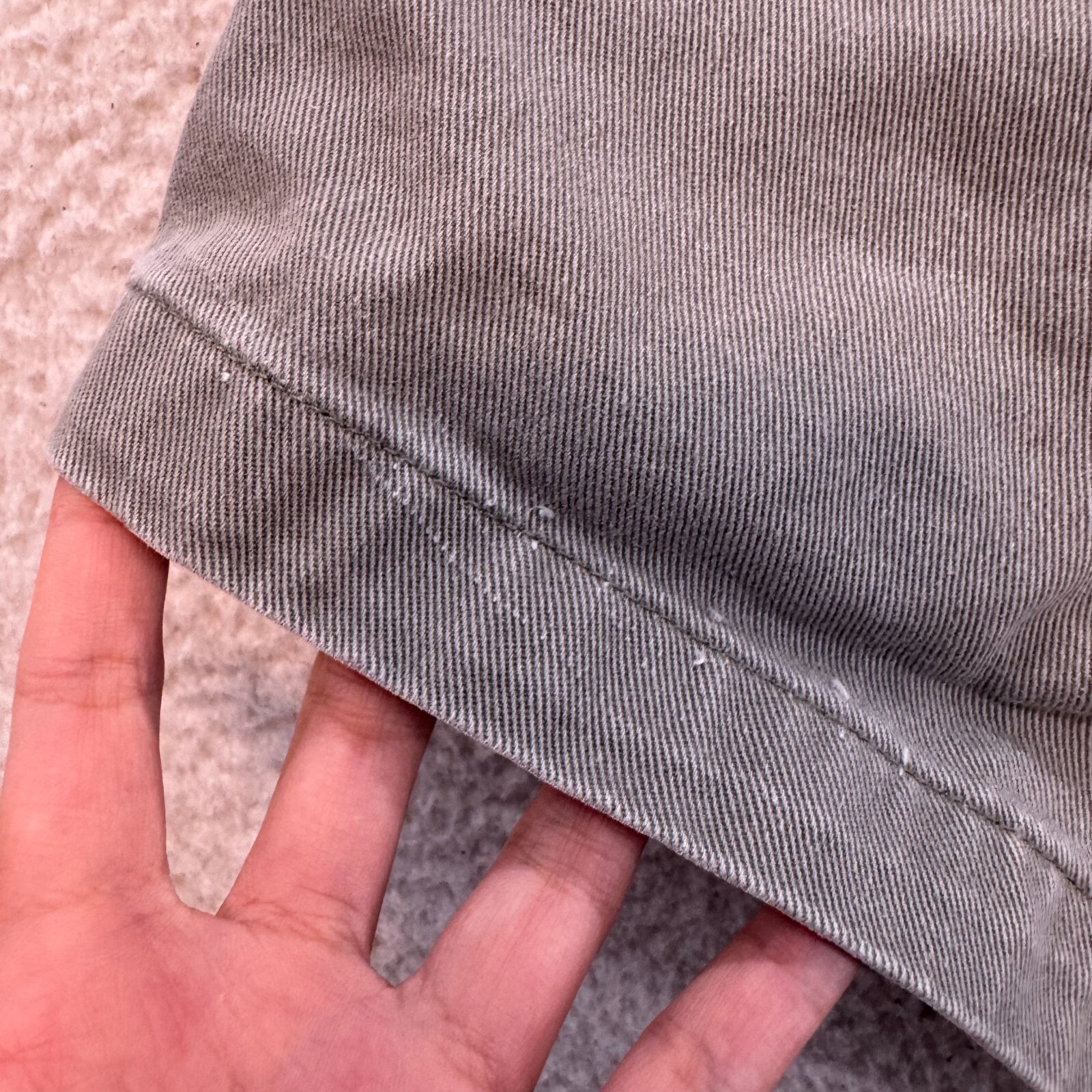 90s Y2K Vintage Cargo Shorts 8 28 Khaki Olive Green High Waisted Kim Possible