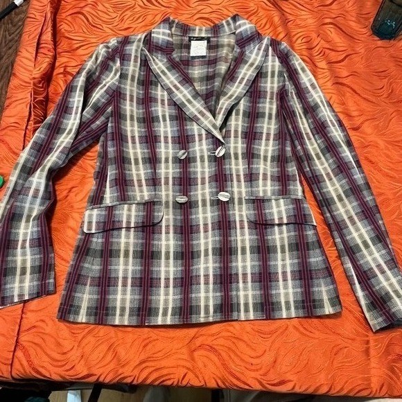 VINTAGE AGNÉS b Lightweight Cotten Blazer