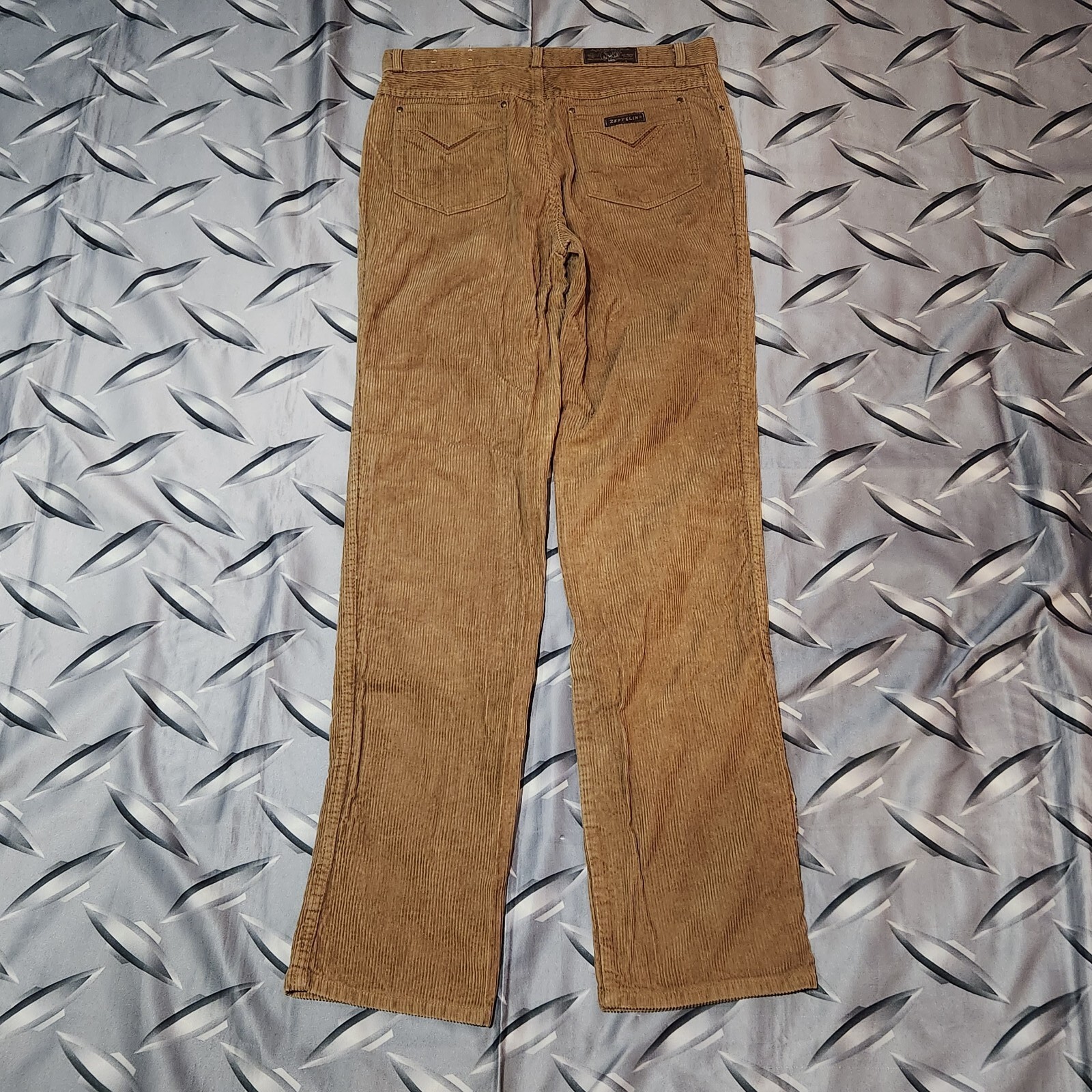 VTG 1970s Zeppelin Straight Leg Corduroy Pants Fits 32×33