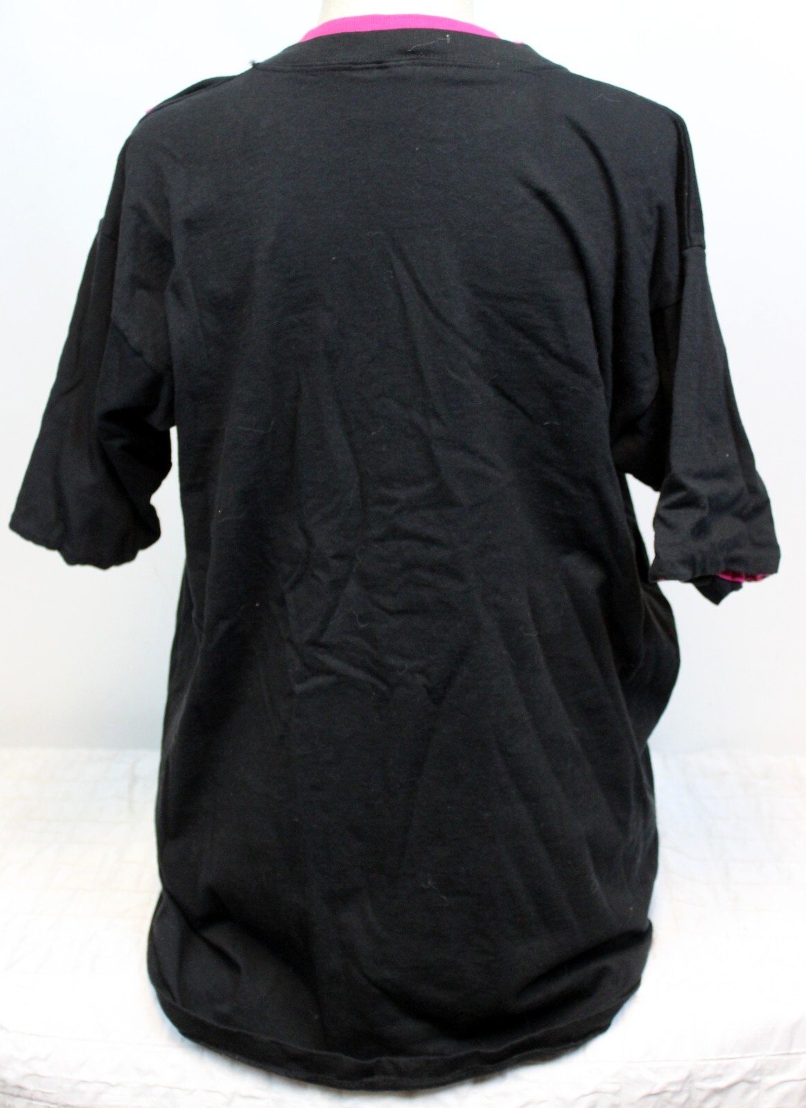 Vtg 80s/90s Premier Sportswear Upcycled Women’s T-Shirt sz XL Rose Bouquet Trim