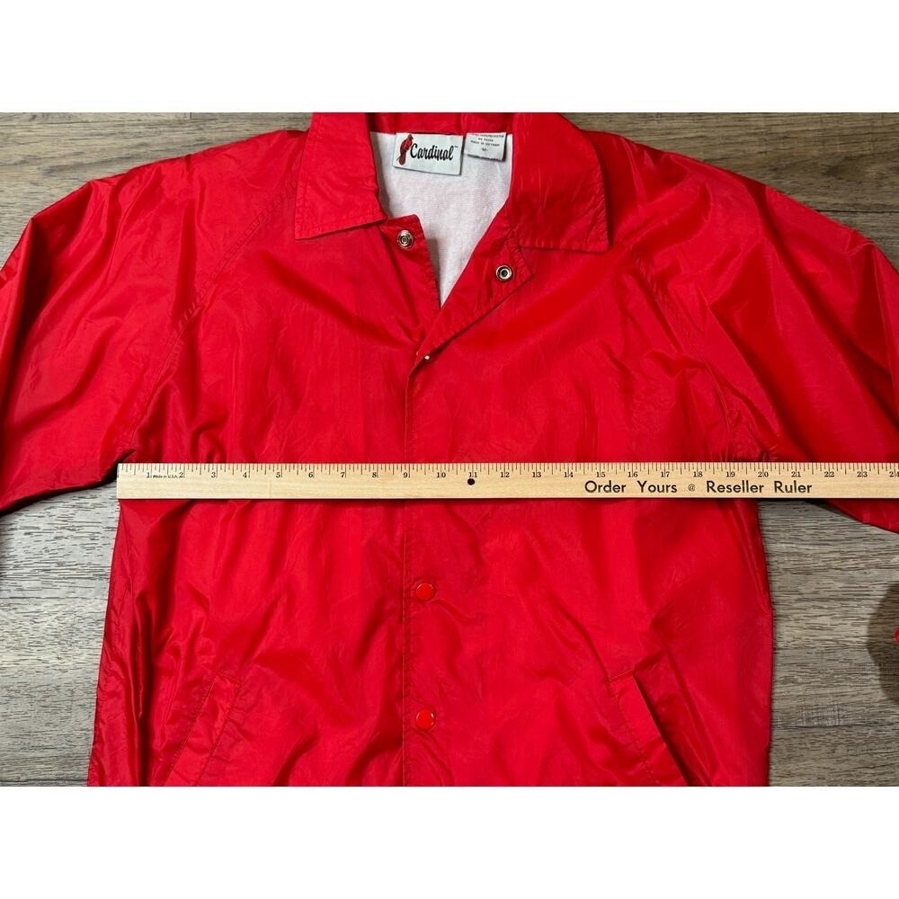 Vintage Red Coach Windbreaker Jacket M/L