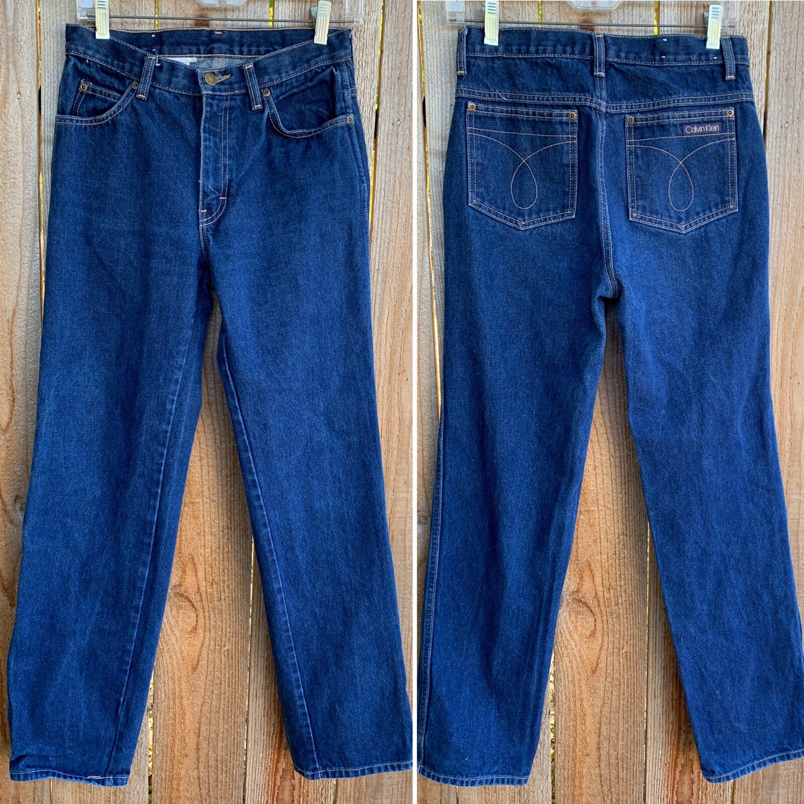 Vintage Calvin Klein Jeans Made In USA 28 Inch Waist
